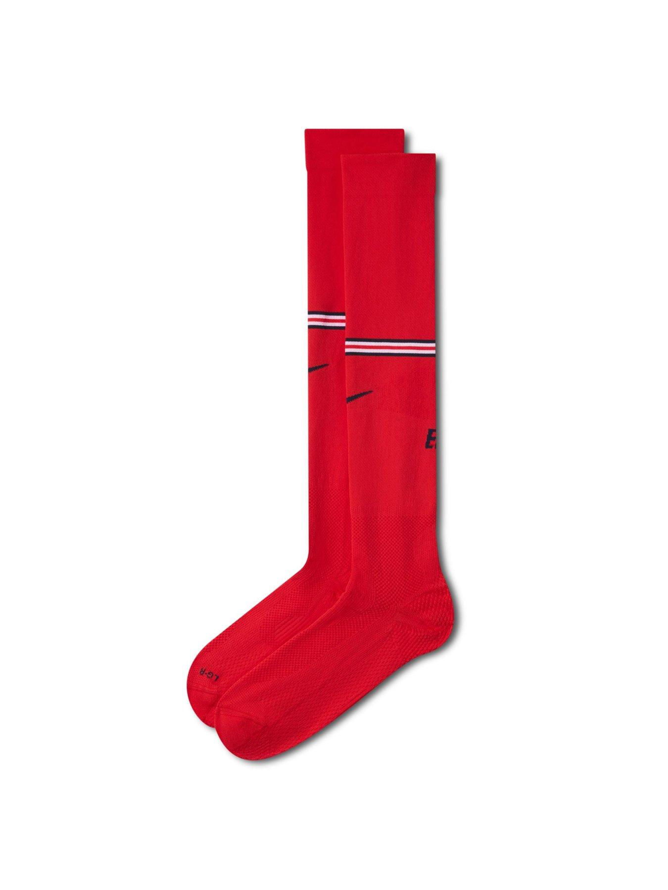 Image 1 of 3 of Nike Men's England 2026 Away Socks &ndash; Red