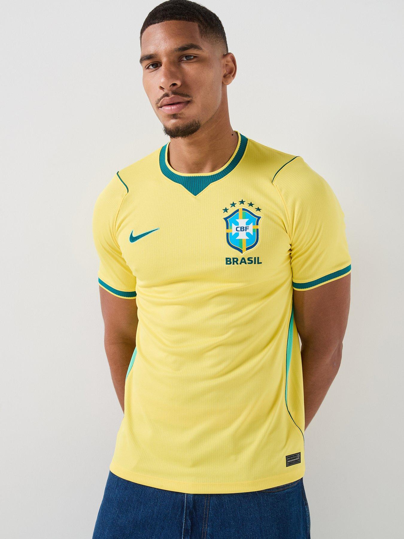 Nike Men’s Brazil 2026 Dri-FIT Stadium Home Shirt – Yellow