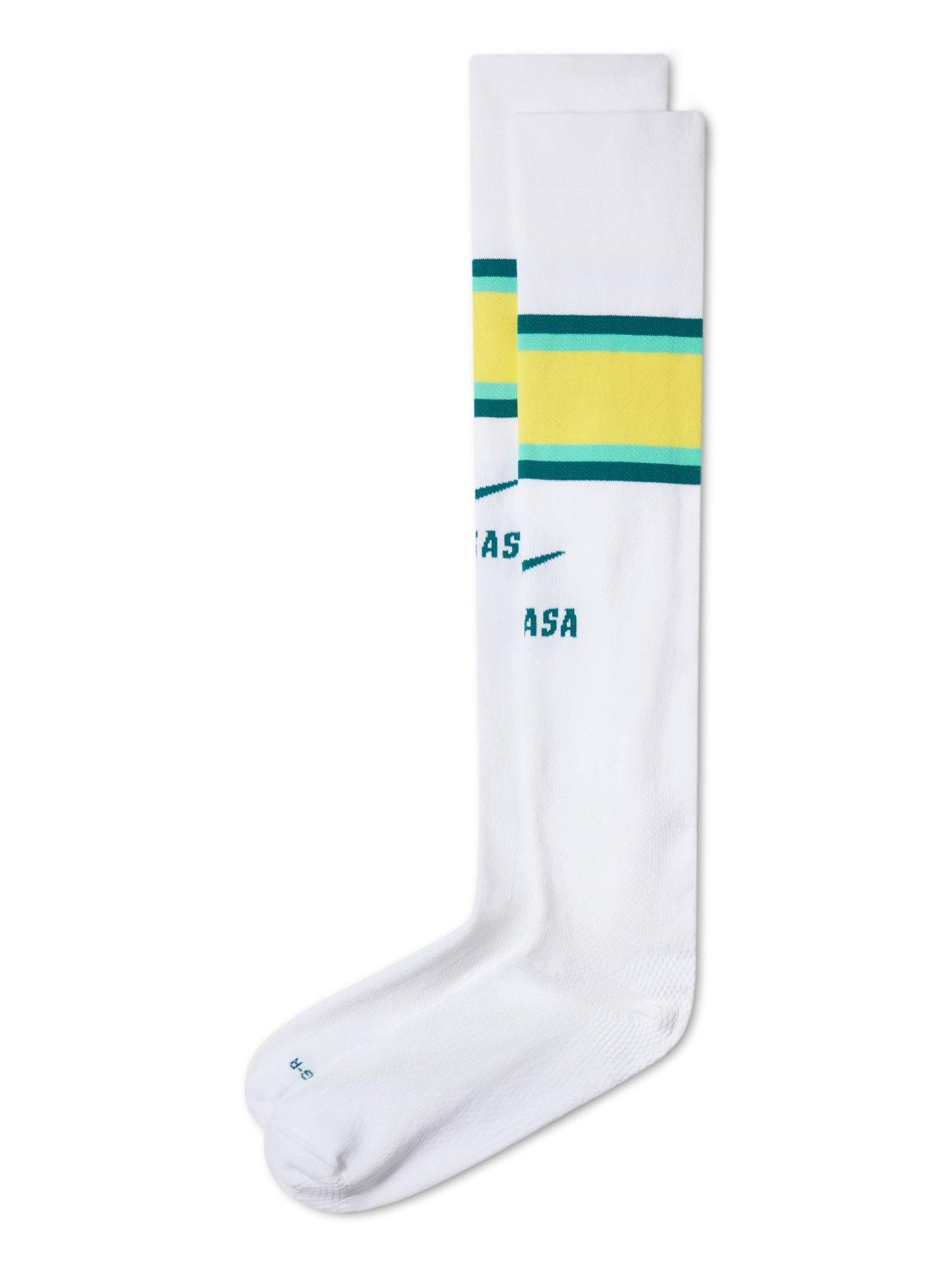 Nike Brazil 2026 Home Socks – White
