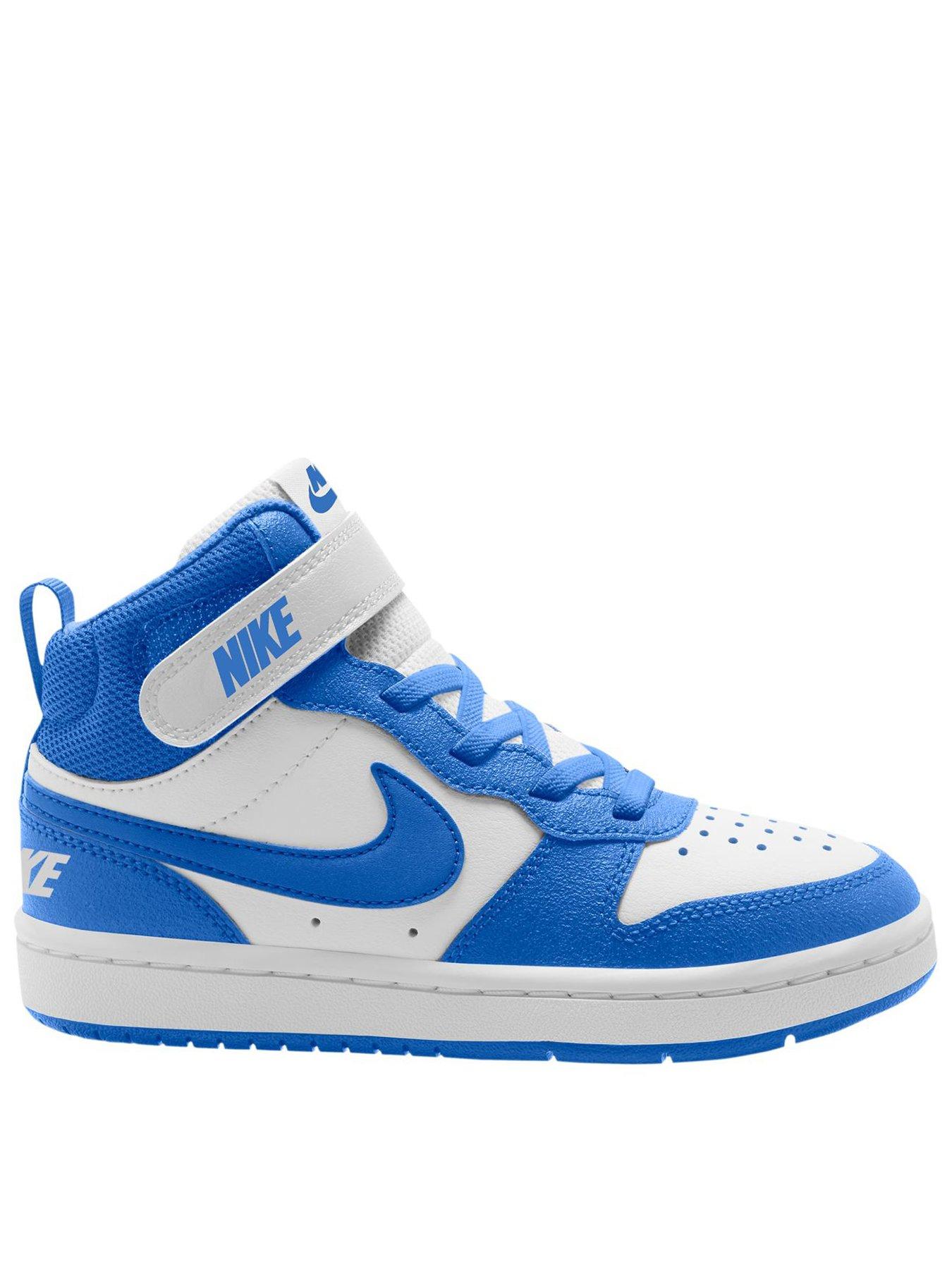 Nike Big Kids Nike Court Borough Mid 2 Trainers - White