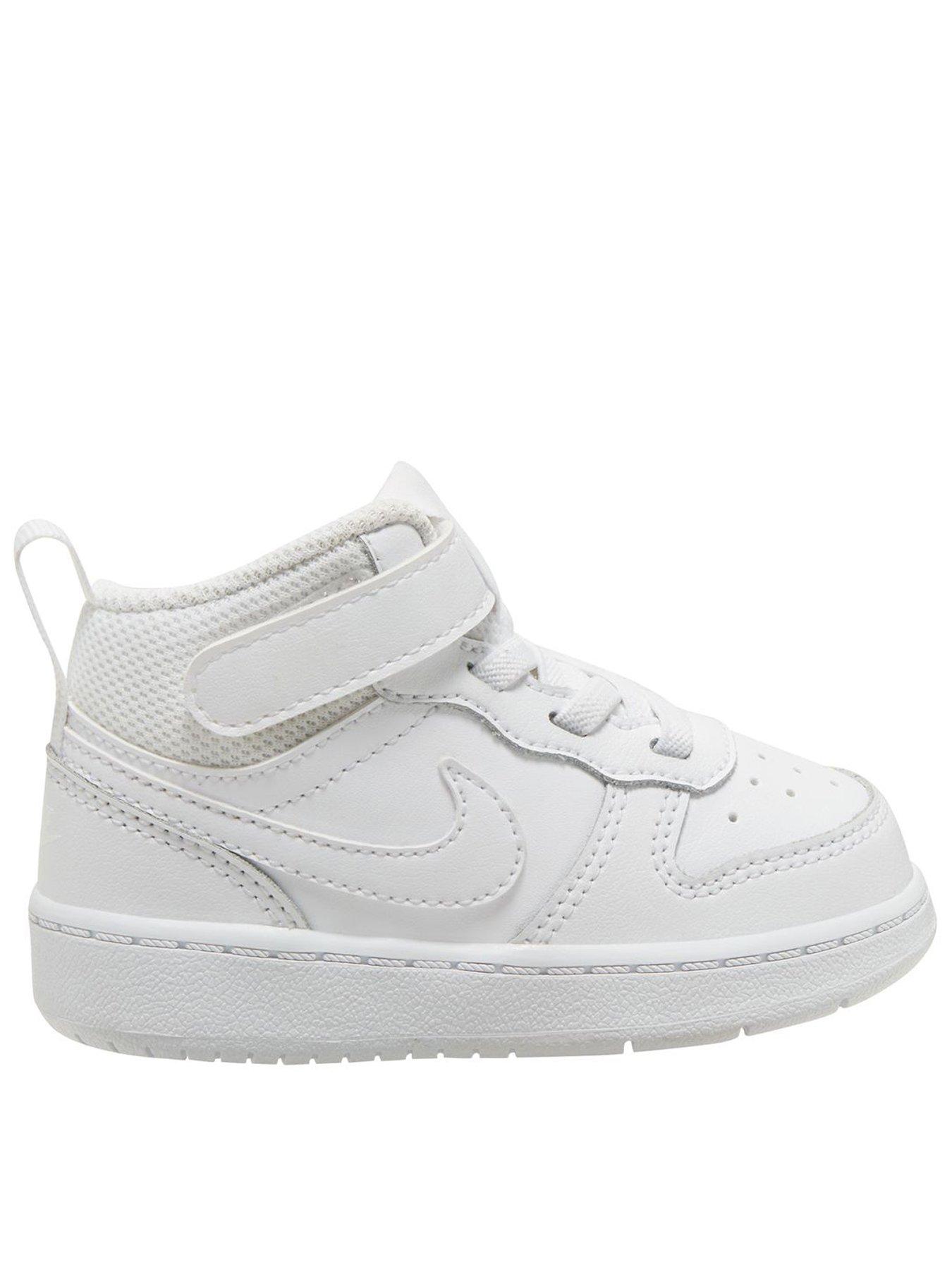 Nike Baby/Toddler Court Borough Mid 2 Trainers - White