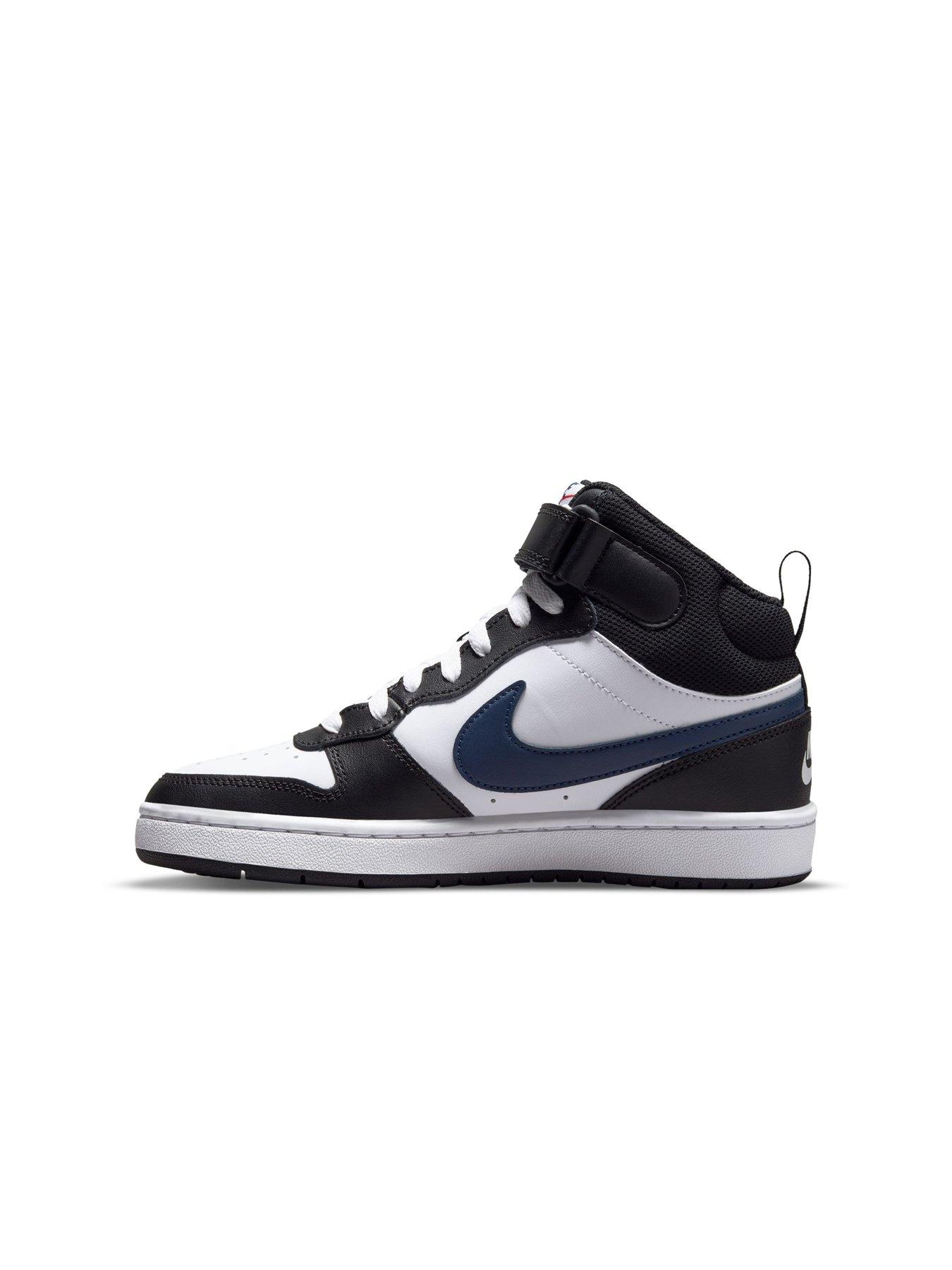 Image 7 of 7 of Nike Little Kids Nike Court Borough Mid 2 Trainers - White/Red/Black