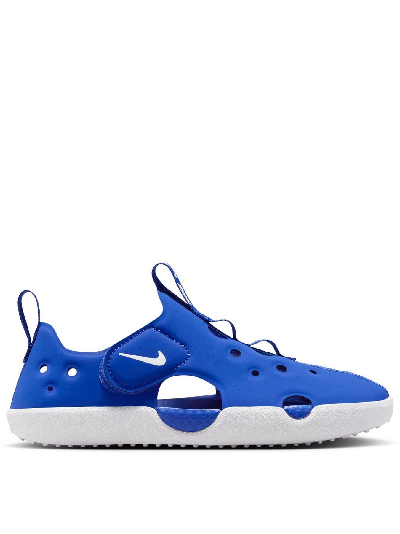 Image 1 of 7 of Nike Little Kids Sunray Protect 4 Sandals - Blue