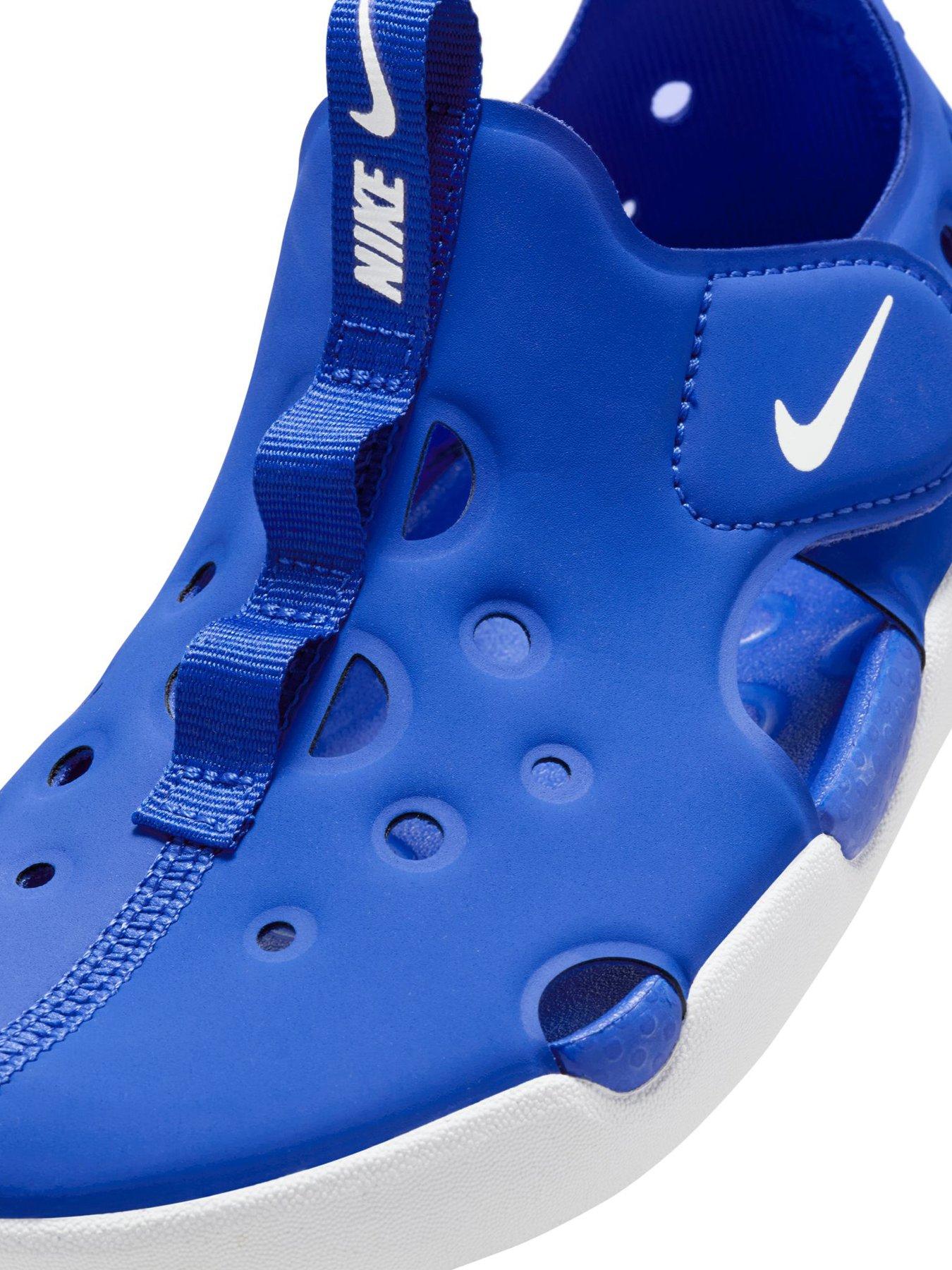 Image 6 of 7 of Nike Little Kids Sunray Protect 4 Sandals - Blue