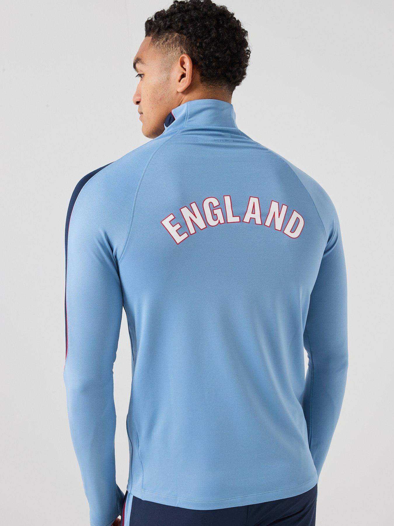 Nike Mens England Strike Drill Top - Blue