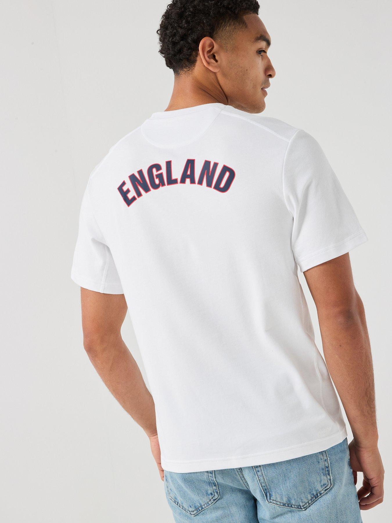 Image 1 of 5 of Nike Men&rsquo;s England Training T-Shirt &ndash; White