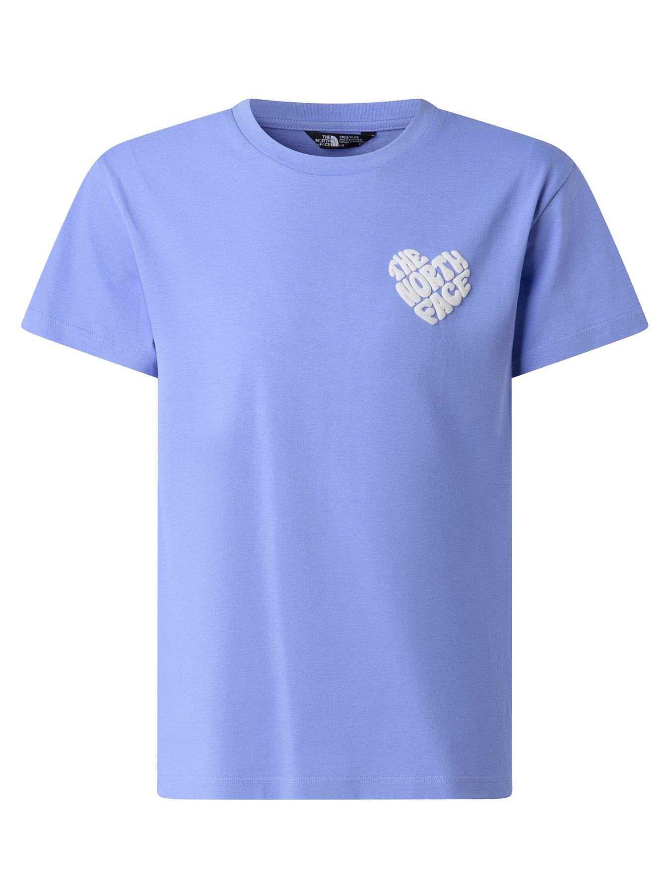 The North Face Junior Girls Brand Proud Relaxed T-Shirt - Purple