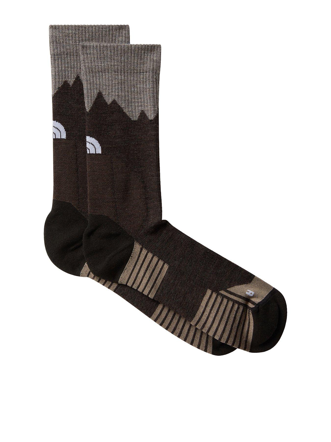  image of the-north-face-hiking-crew-socks-blue