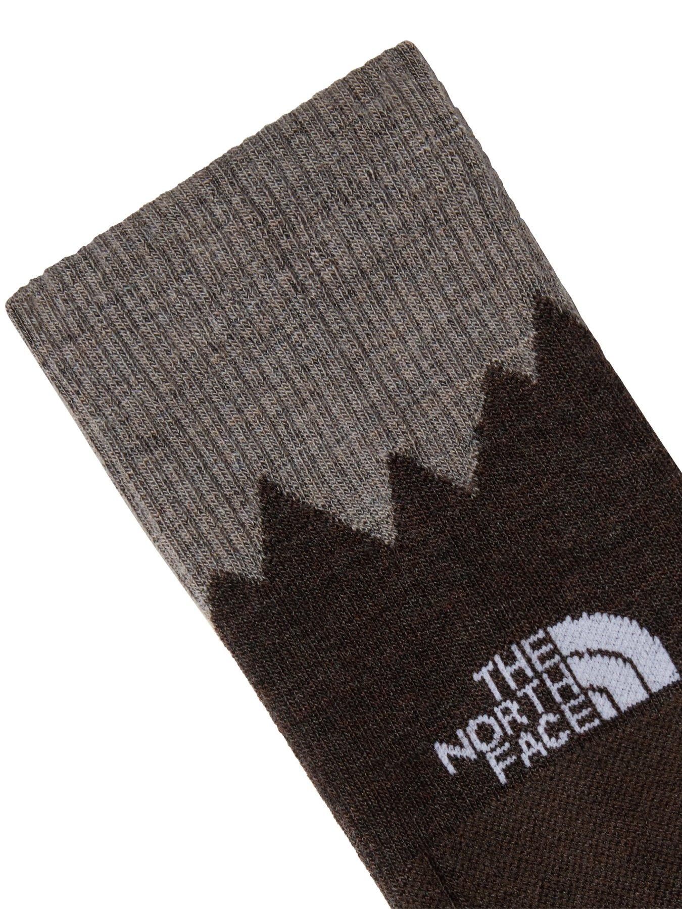  image of the-north-face-hiking-crew-socks-blue