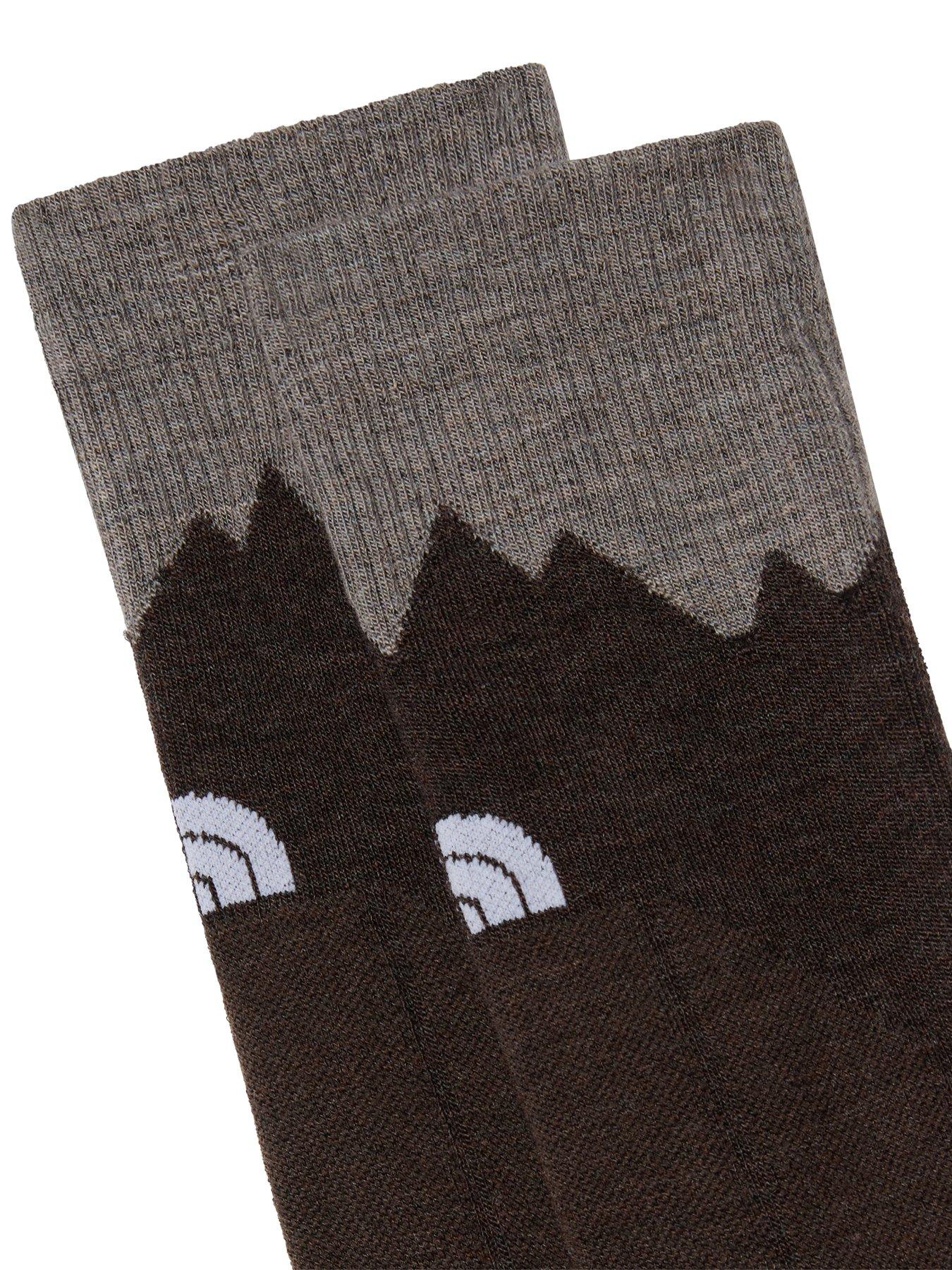  image of the-north-face-hiking-crew-socks-blue