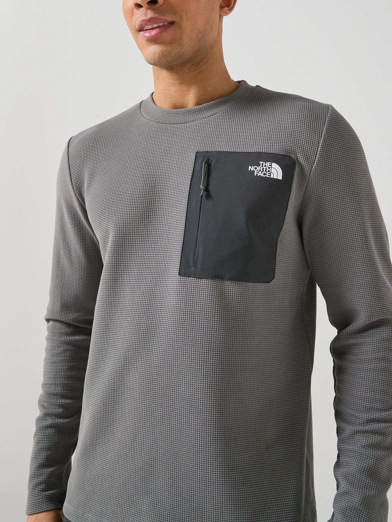 Image 6 of 6 of The North Face Mens Kecha Crew Sweatshirt - Grey