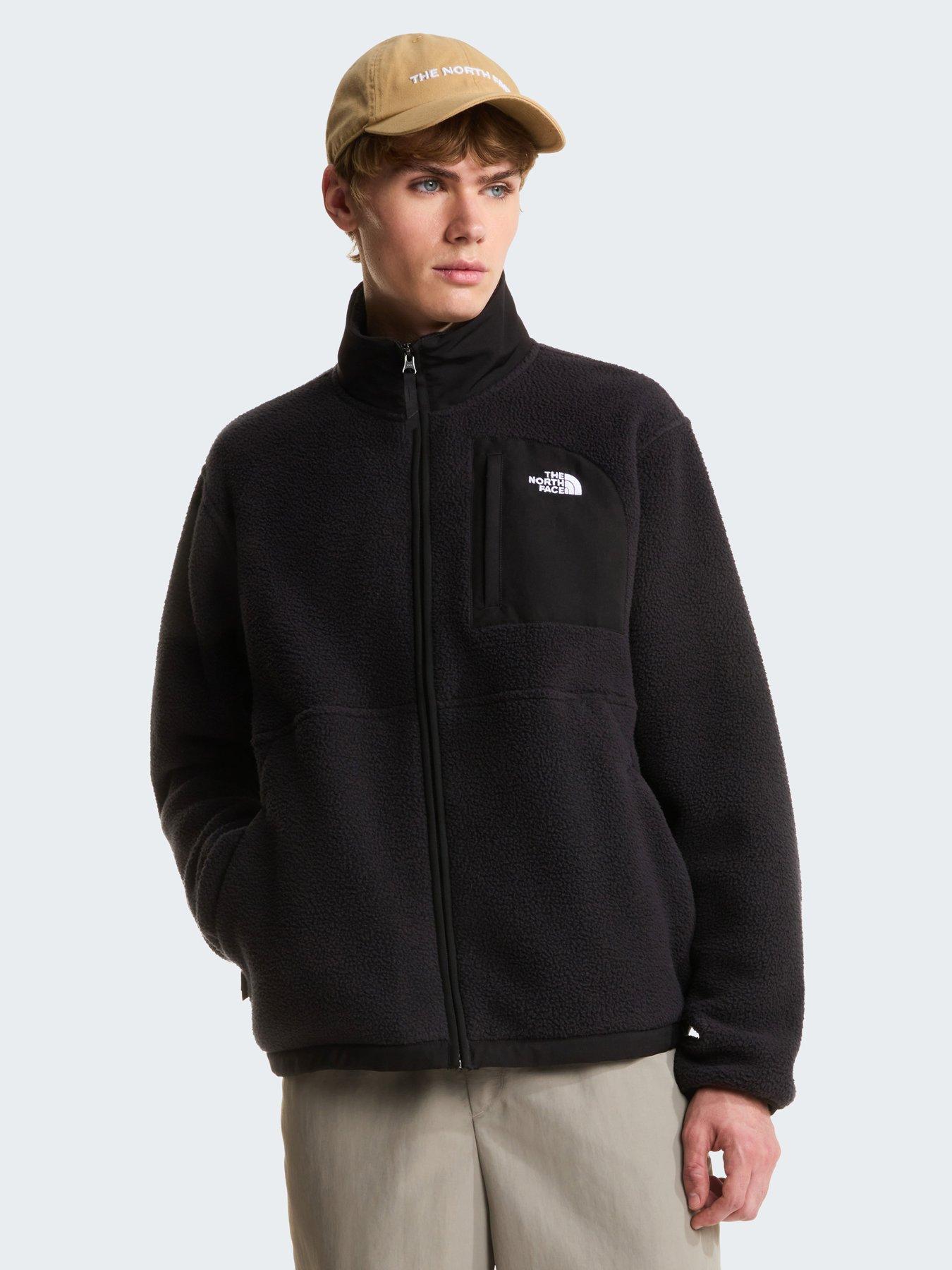 The North Face Mens Yumiori Off Peak Full Zip Fleece Jacket - Black
