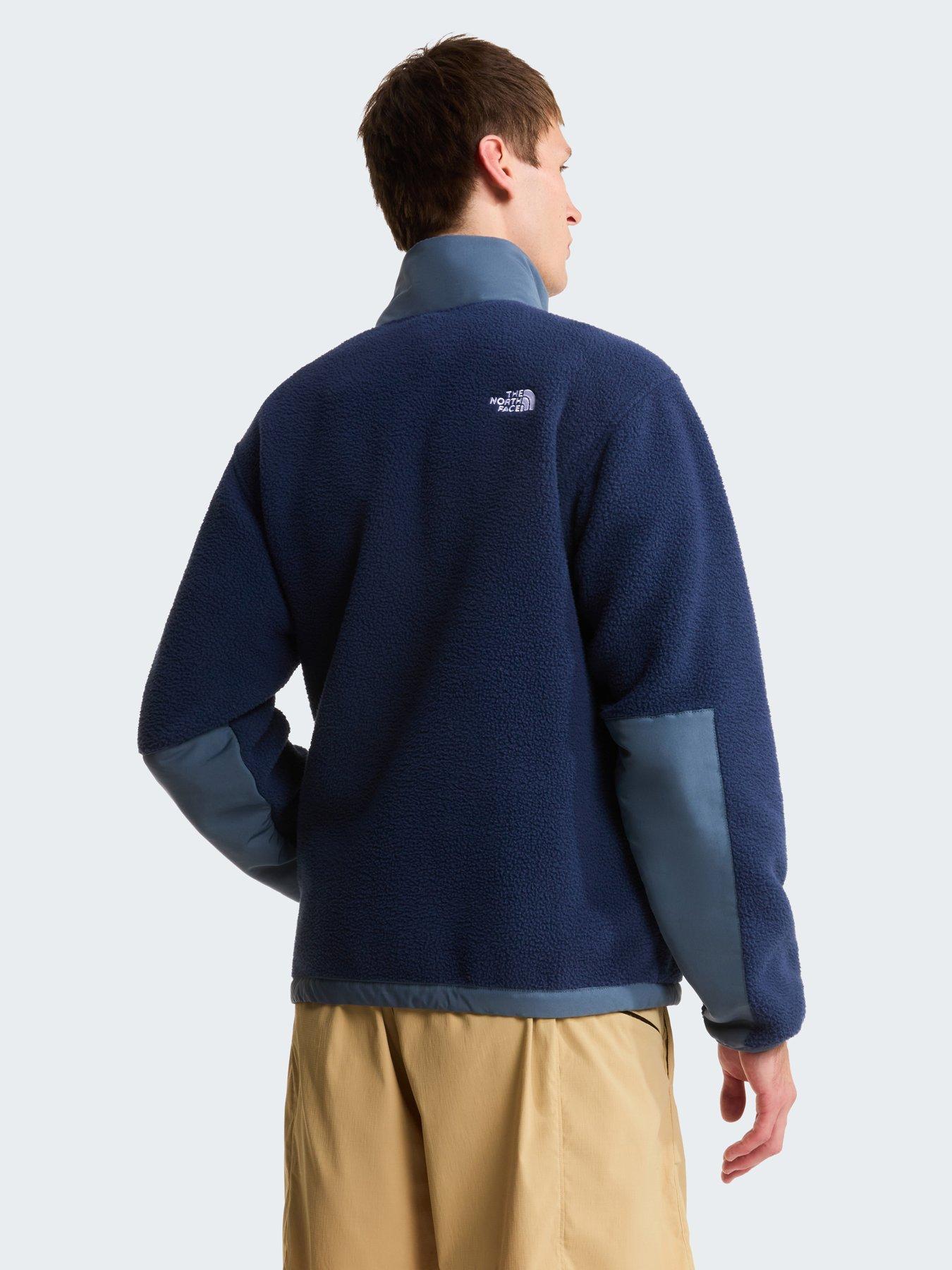Image 2 of 3 of The North Face Mens Yumiori Off Peak 1/2 Zip Fleece - Navy