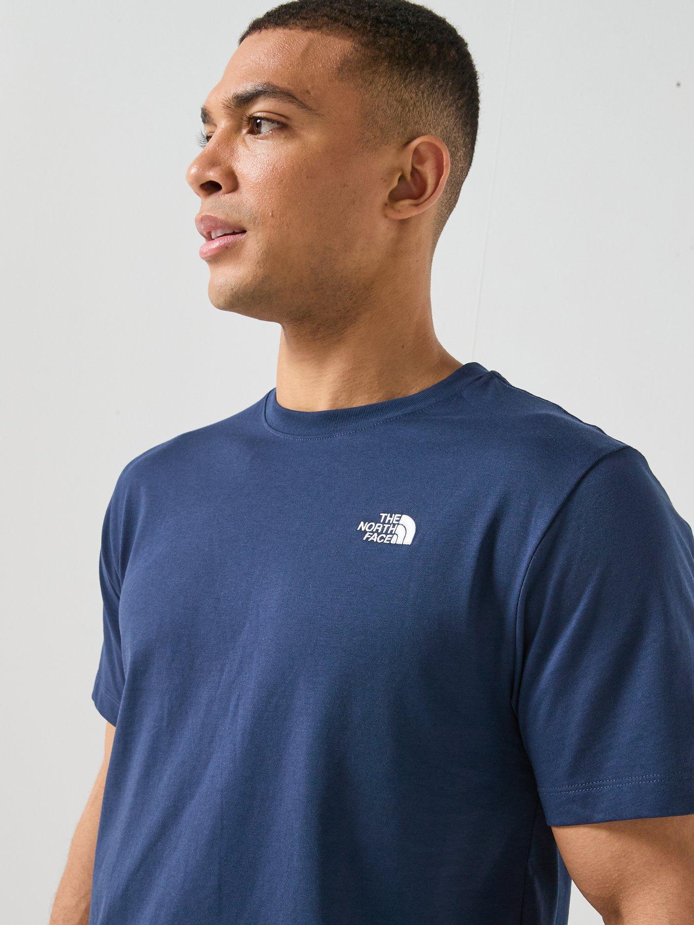  image of the-north-face-mens-evolution-simple-dome-t-shirt-navy