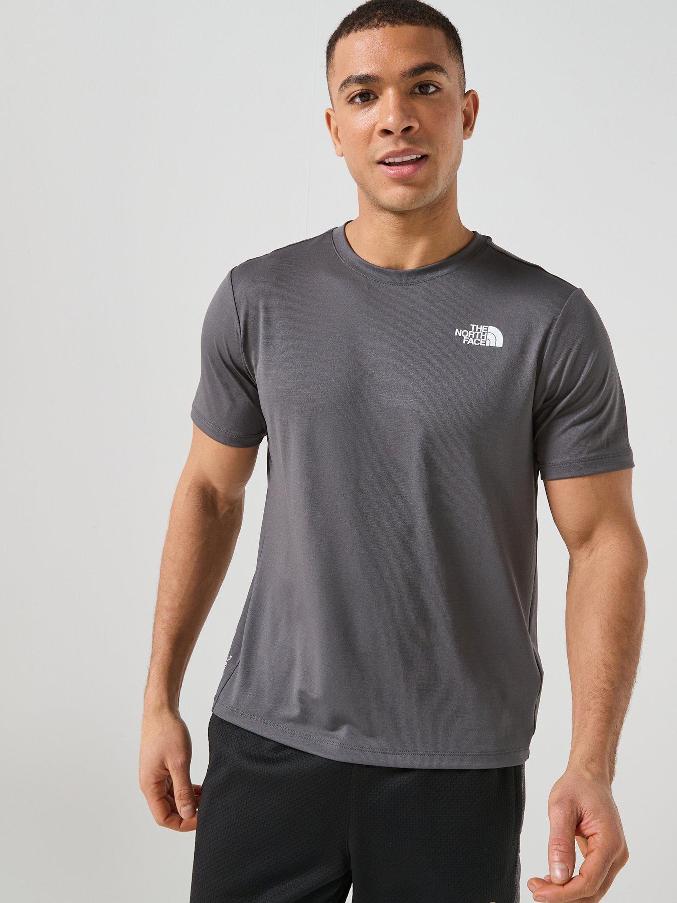 The North Face Mens 24/7 Short Sleeve T-Shirt – Grey