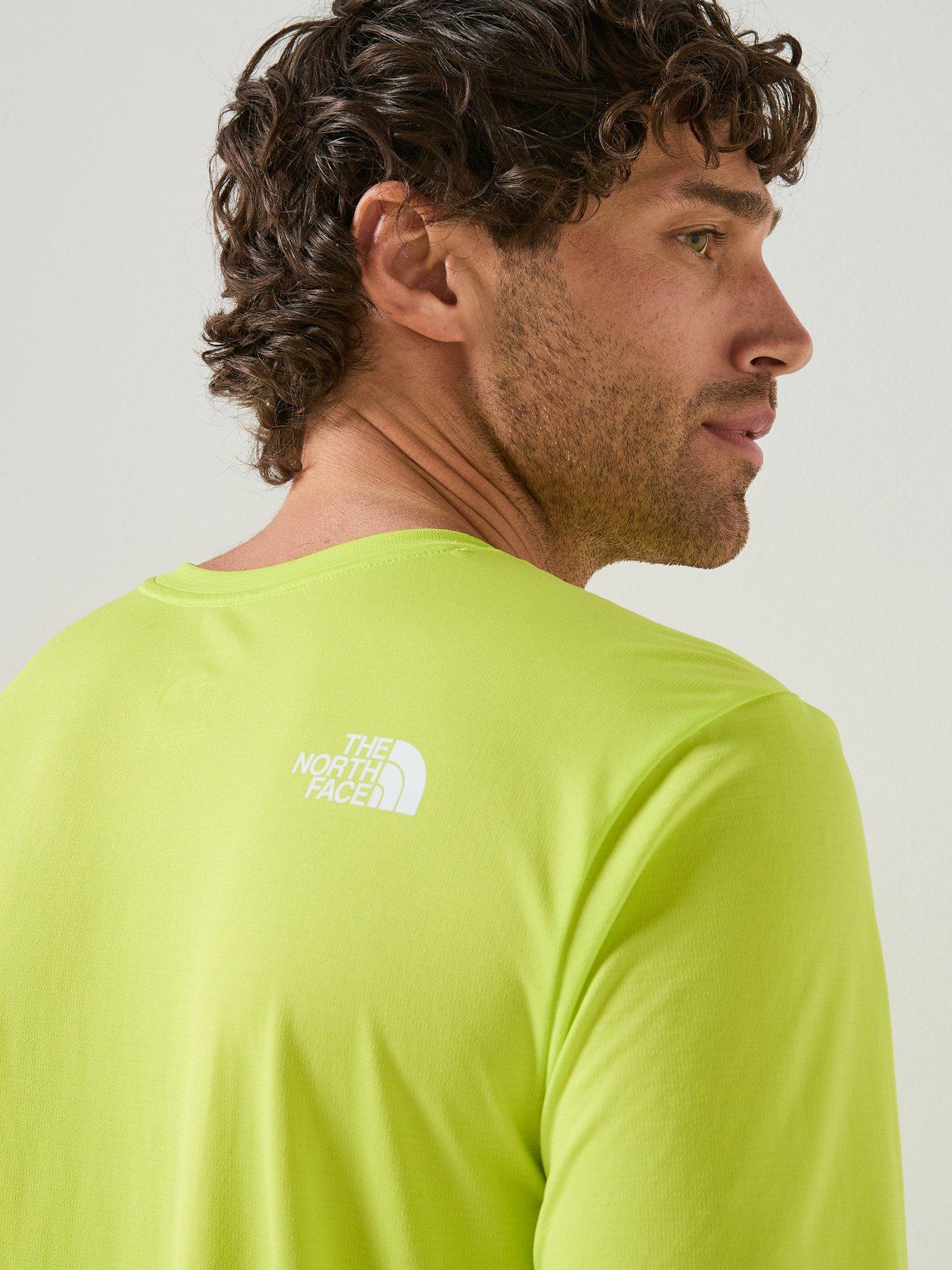 Image 5 of 6 of The North Face Mens 24/7 T-Shirt - Yellow