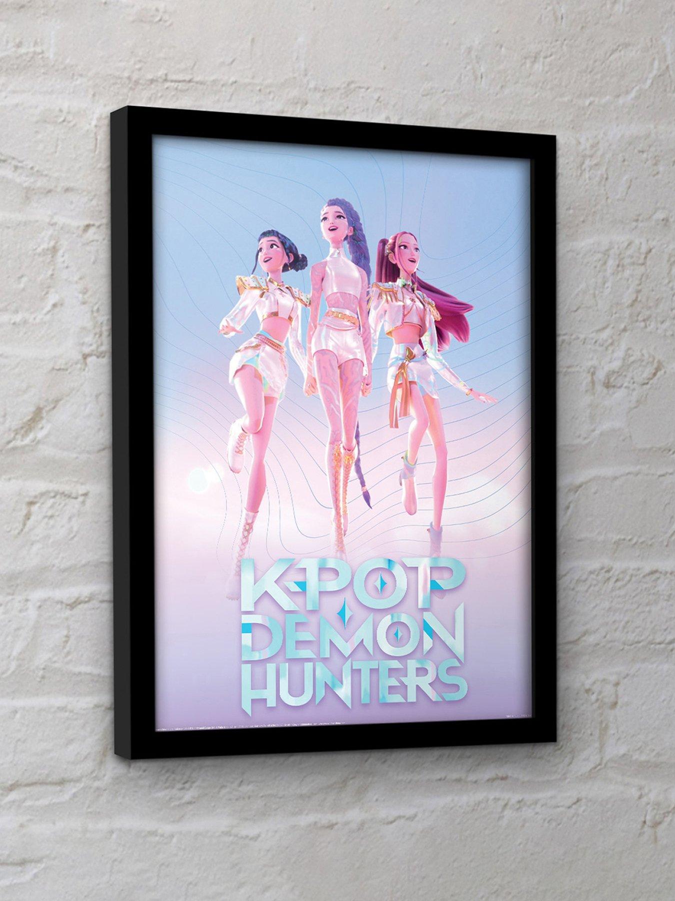 Image 2 of 3 of K- Pop Demon Hunters K-pop Demon Hunters (trio) Collector Print
