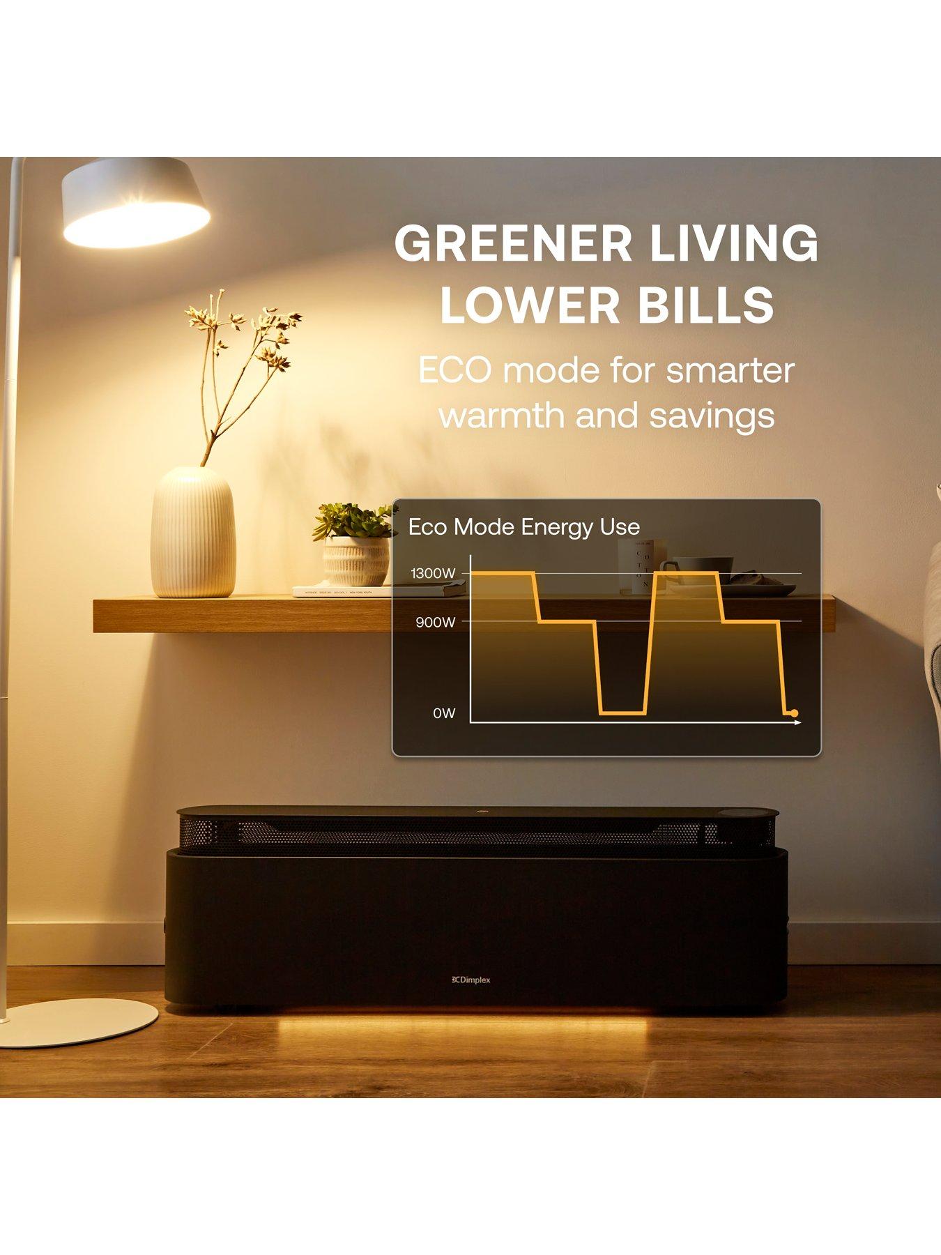  image of dimplex-dxbc22-thermaiq-smart-wifi-baseboard-convector-heater-black