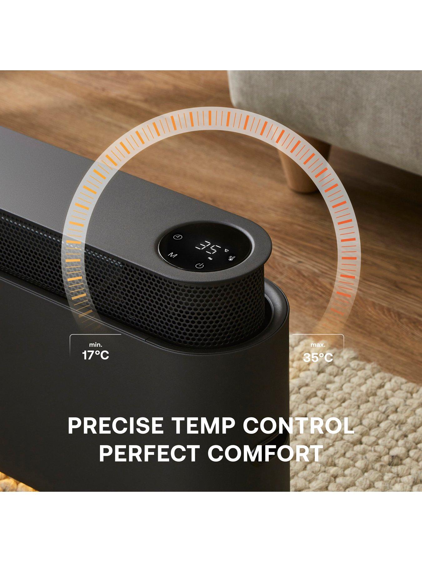  image of dimplex-dxbc22-thermaiq-smart-wifi-baseboard-convector-heater-black
