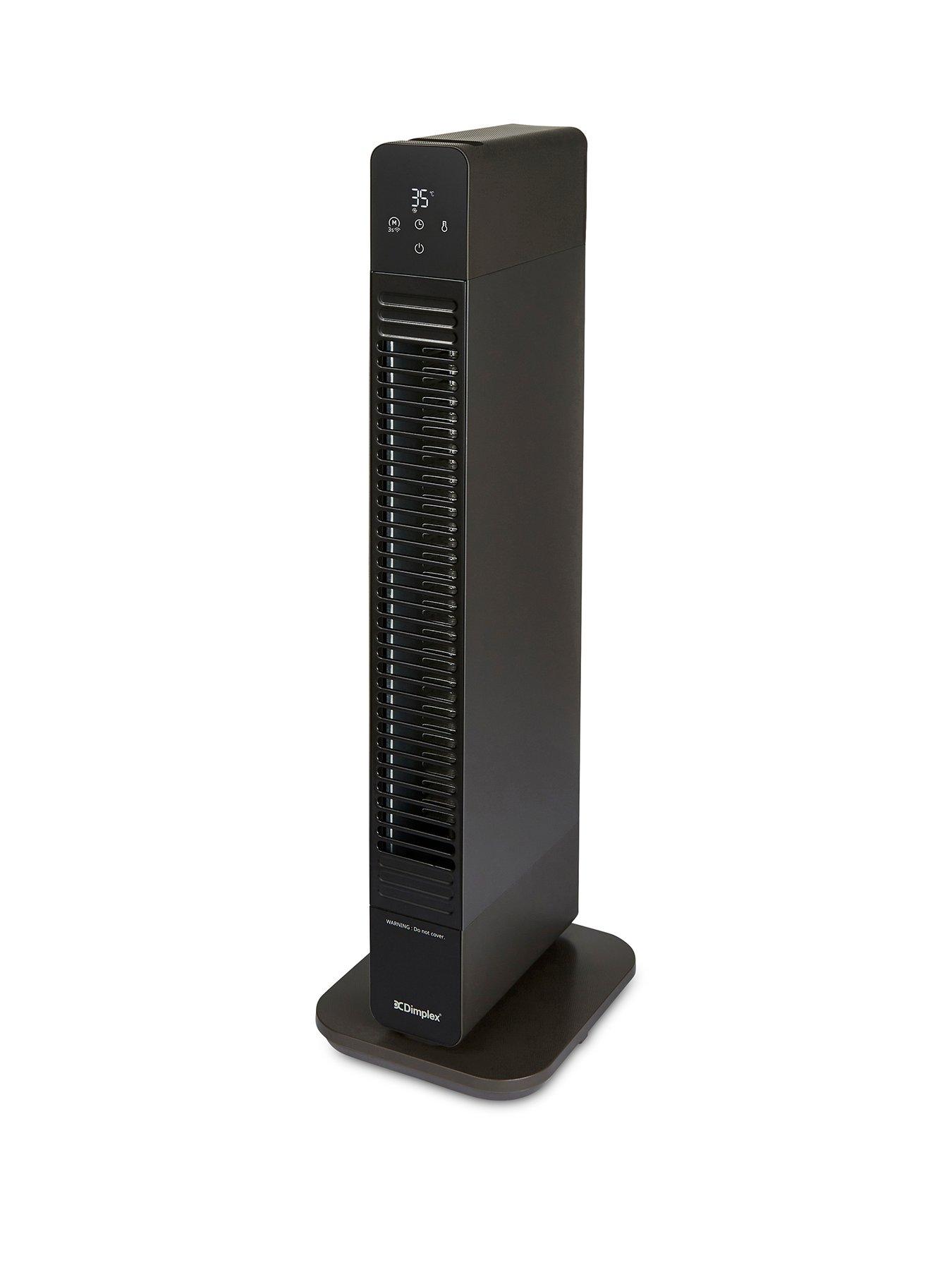 Image 1 of 8 of Dimplex ThermaFlex 2-in-1 Smart Baseboard and Tower Fan Convector Heater, WiFi, Eco Mode, 7 Day Timer, DXDC22