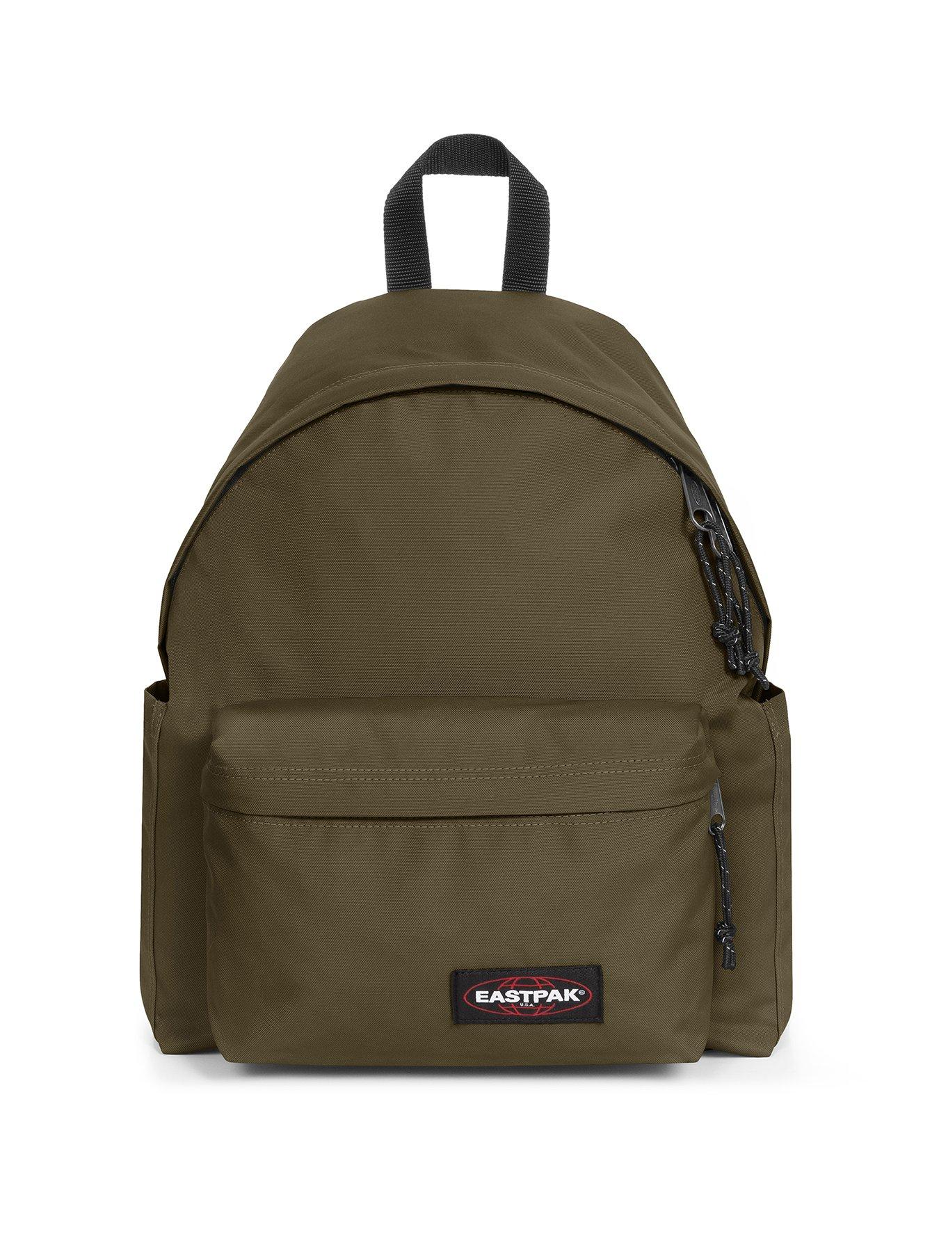 front image of eastpak-day-pakr-backpack-army-olive