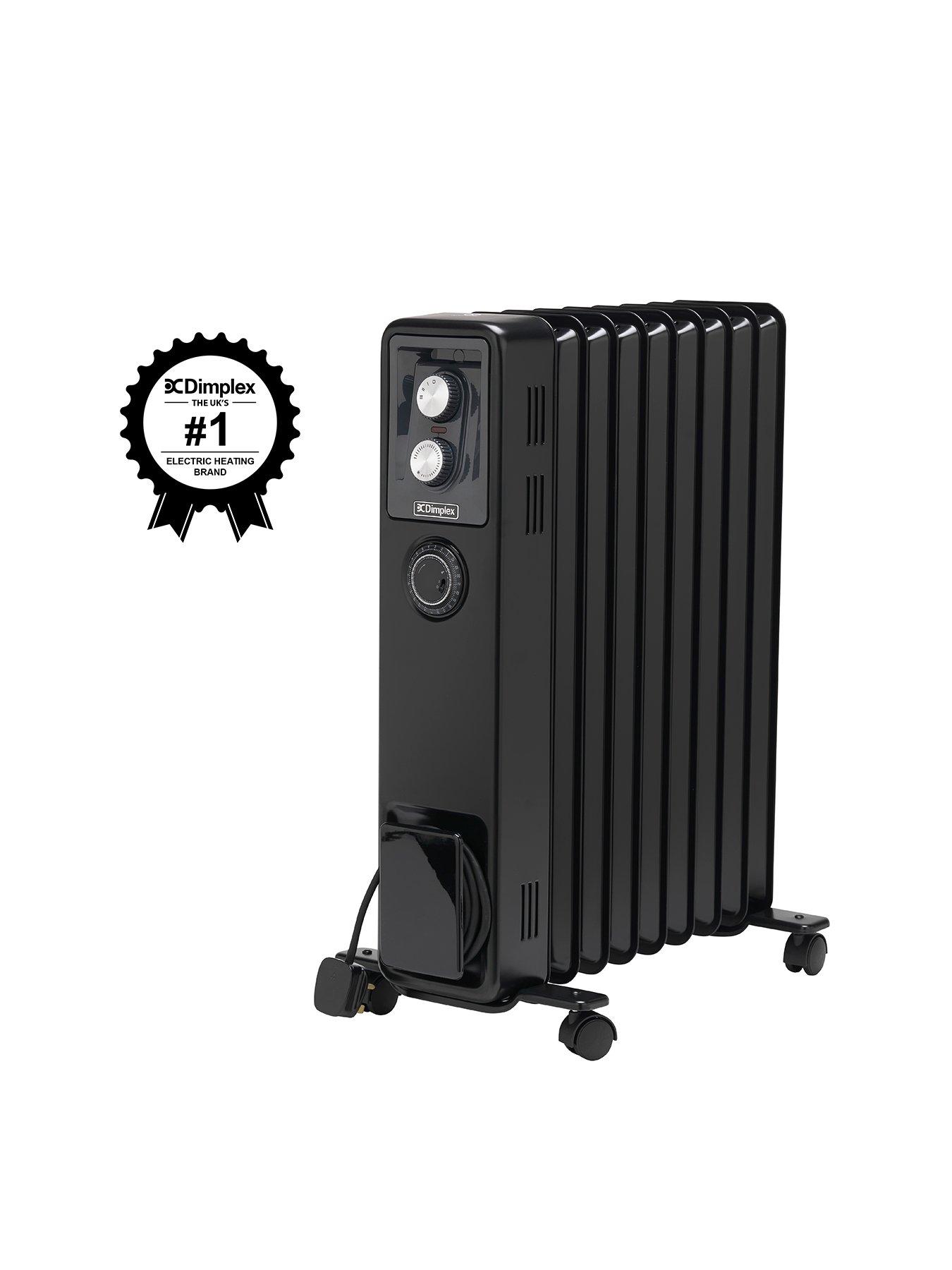 Dimplex ECR24TIFB ECR Oil-Free 2.4kW Oil-Free Radiator with Turbo Fan ...
