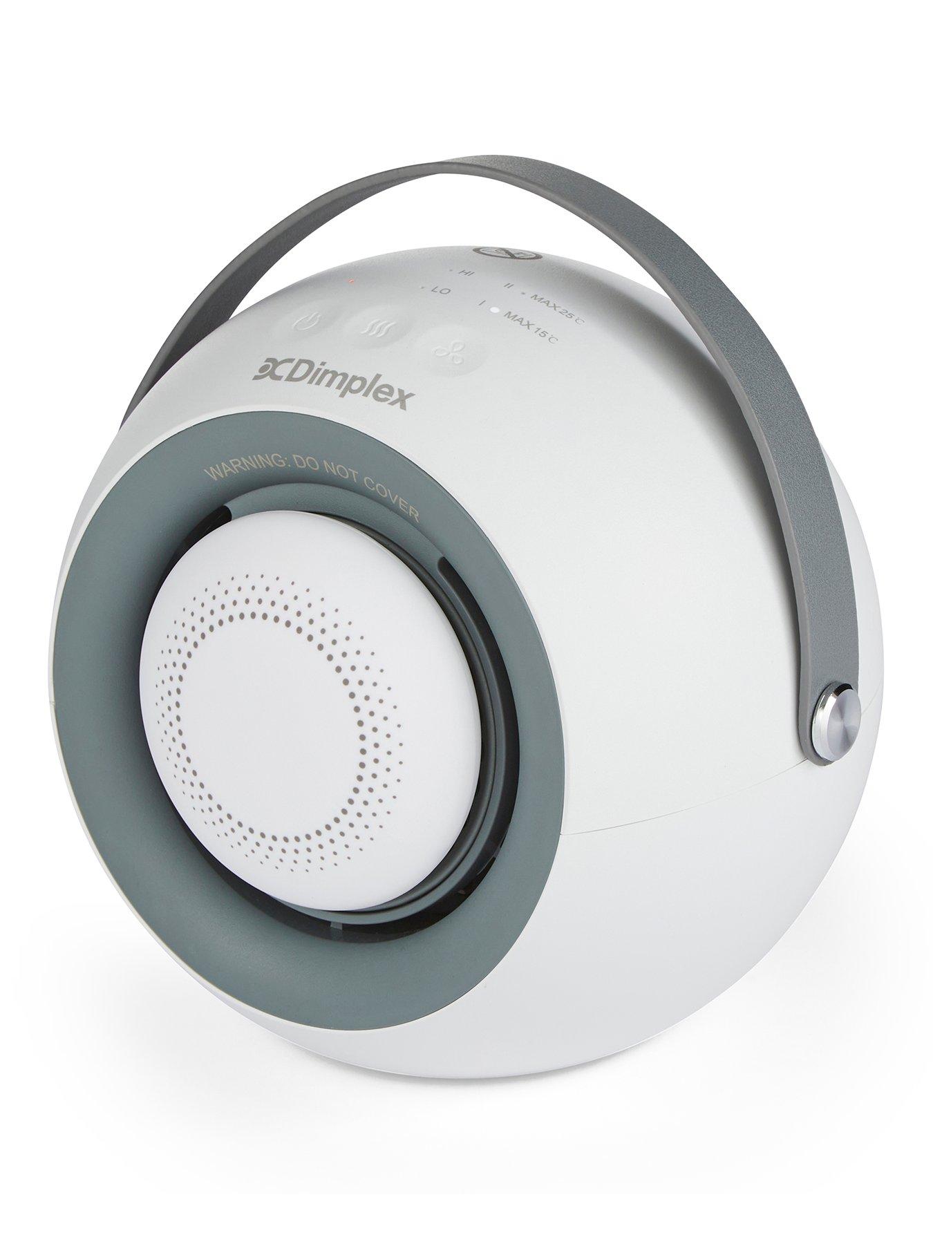 Image 1 of 8 of Dimplex DDF390 Desk Friend Fan Heater with Magnetic Hand Warmer 400W - White