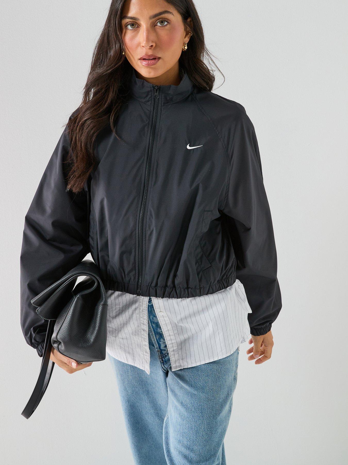 Nike Womens Sportswear Classic UV Track Jacket - Black