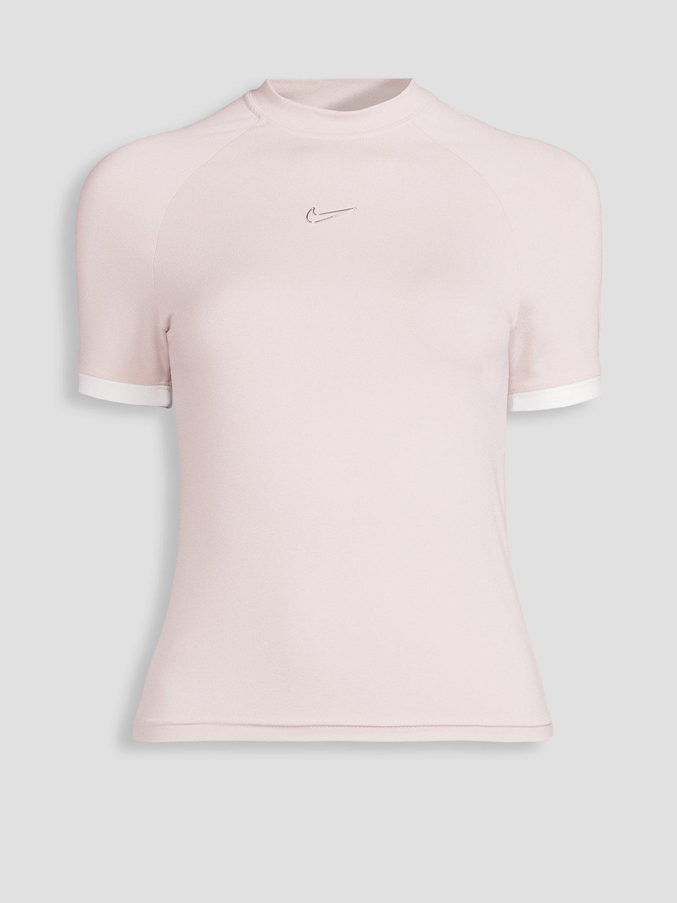 Image 5 of 5 of Nike Womens Fitted Short Sleeve Top - Purple