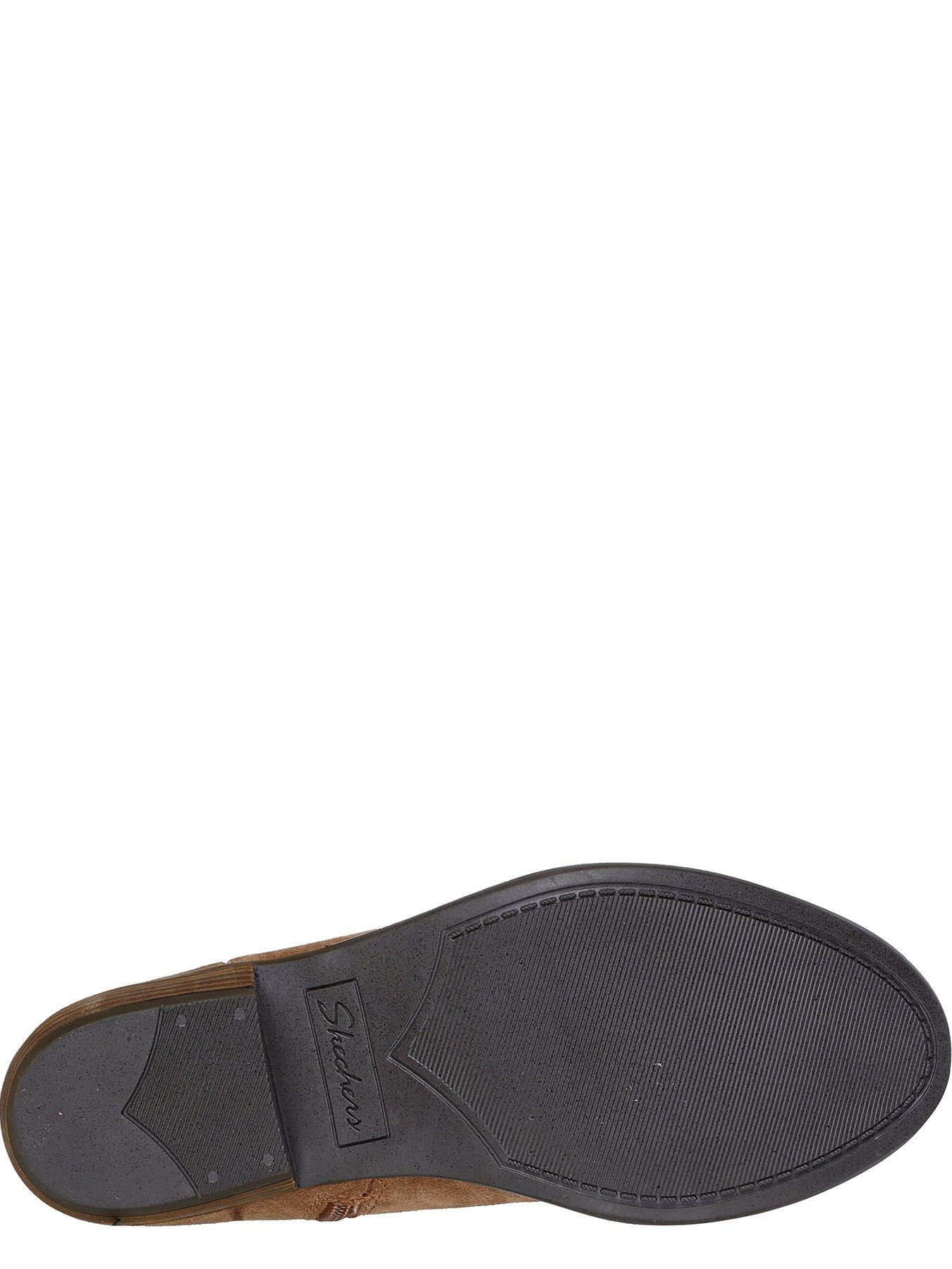  image of skechers-texas-westernville-heeled-boot-chestnut