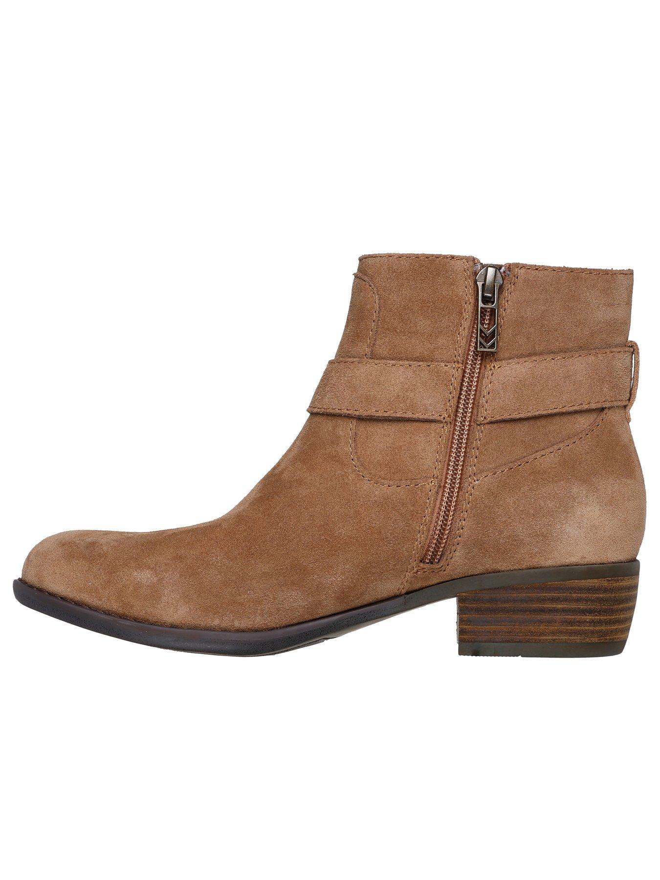  image of skechers-texas-westernville-heeled-boot-chestnut