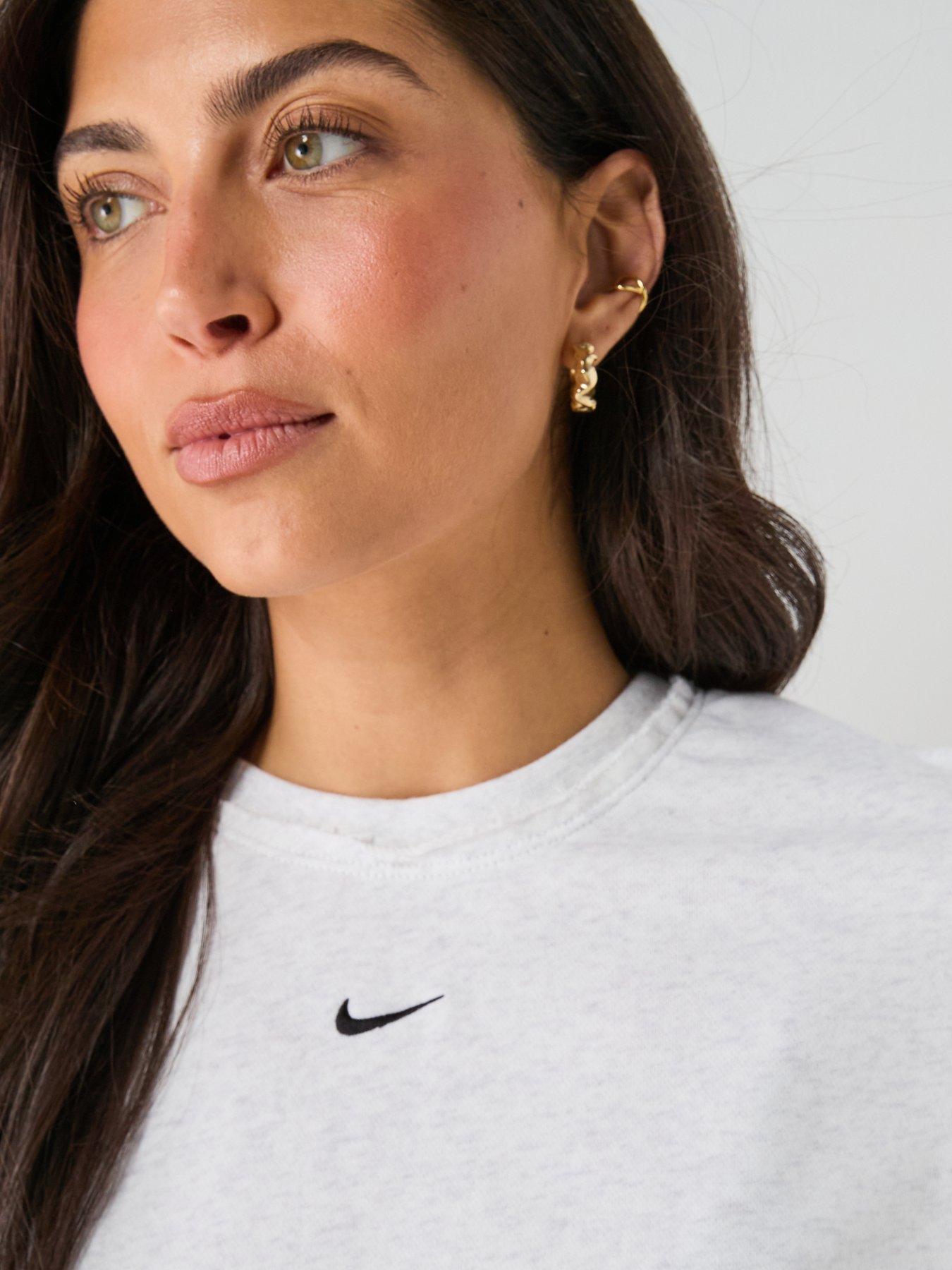 Image 5 of 6 of Nike Womens Chill Fit Crew Sweat - Grey