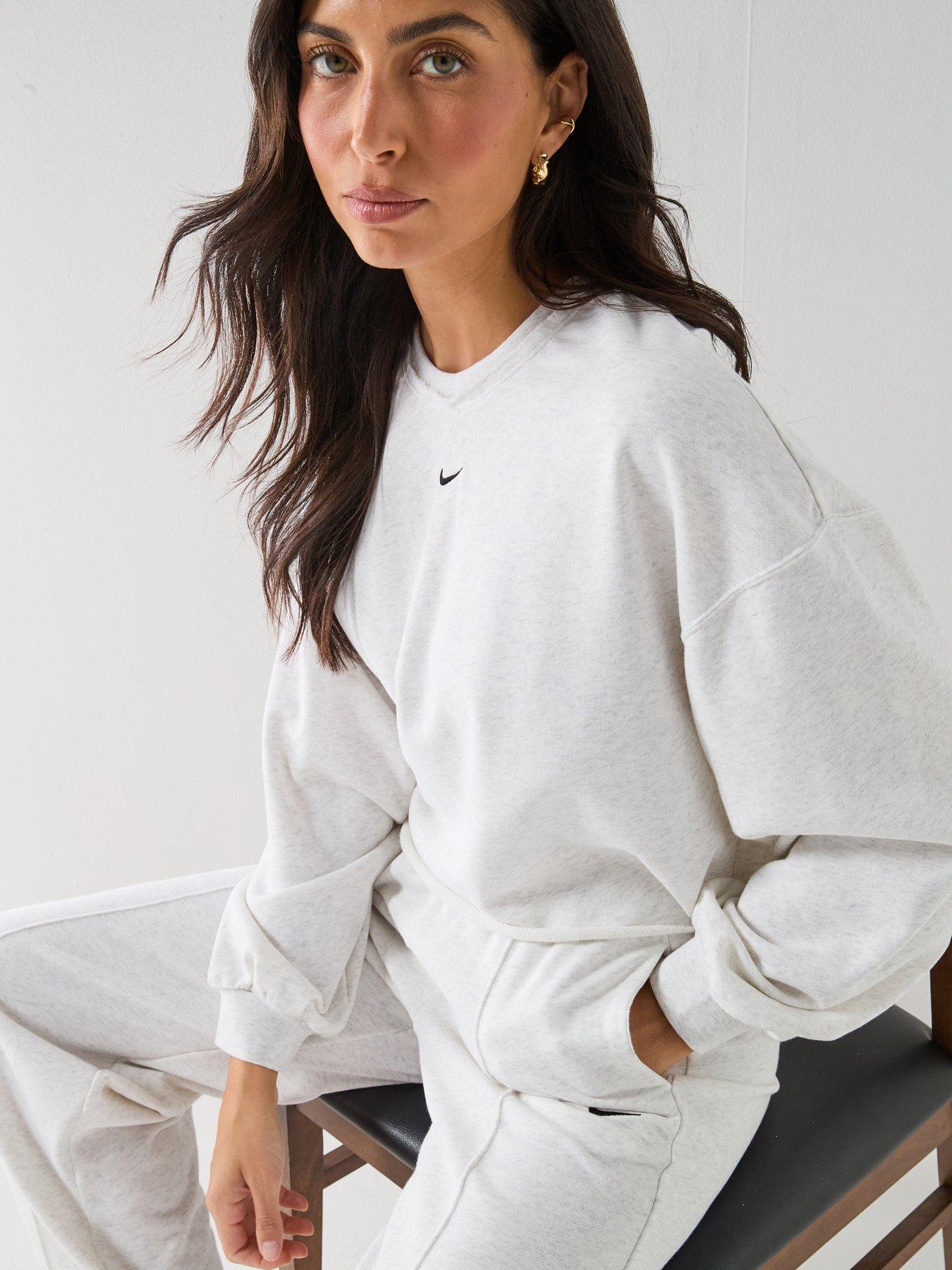 Image 6 of 6 of Nike Womens Chill Fit Crew Sweat - Grey