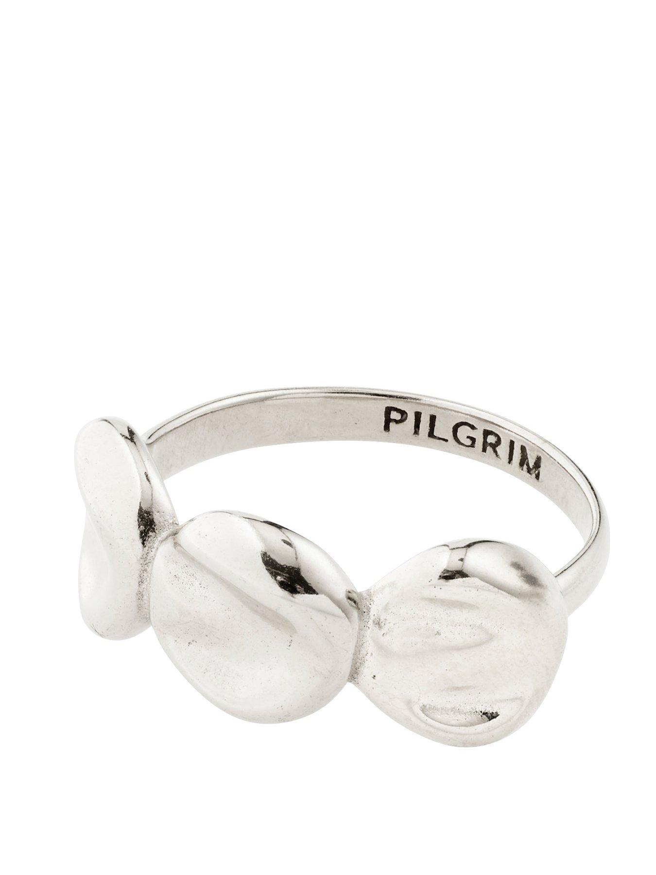 Pilgrim SPARKLE ring silver-plated