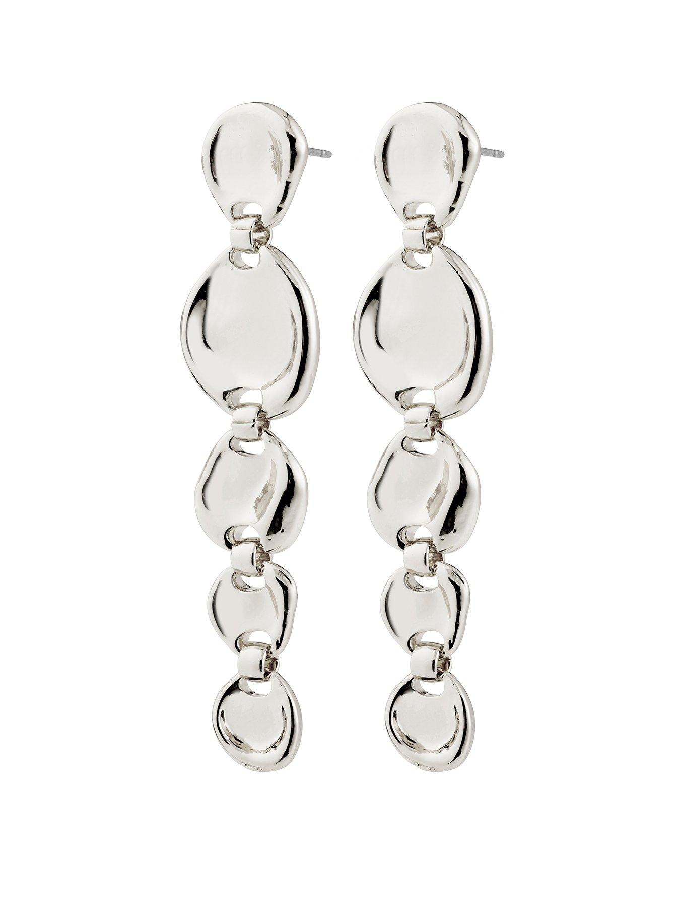 Pilgrim SPARKLE earrings silver-plated