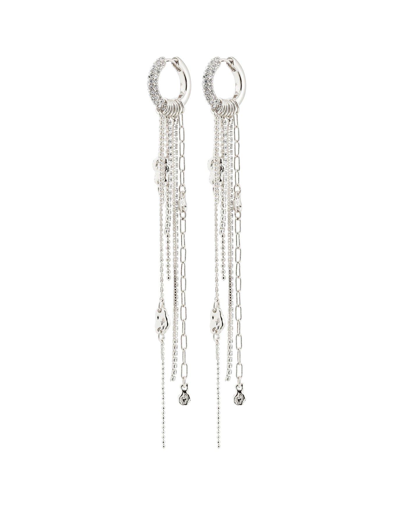 Pilgrim DRUE earrings silver-plated