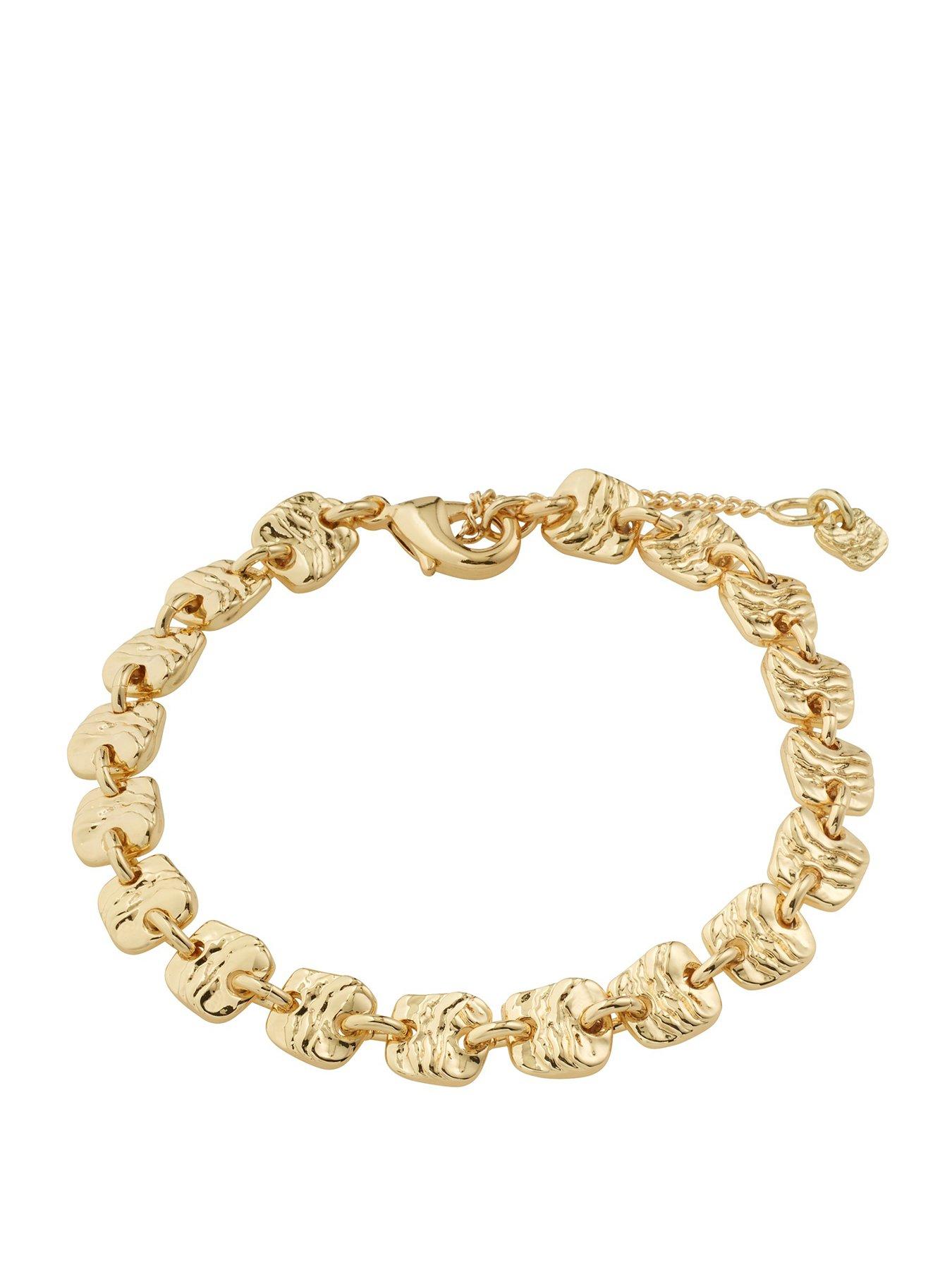  image of pilgrim-sense-bracelet-gold-plated
