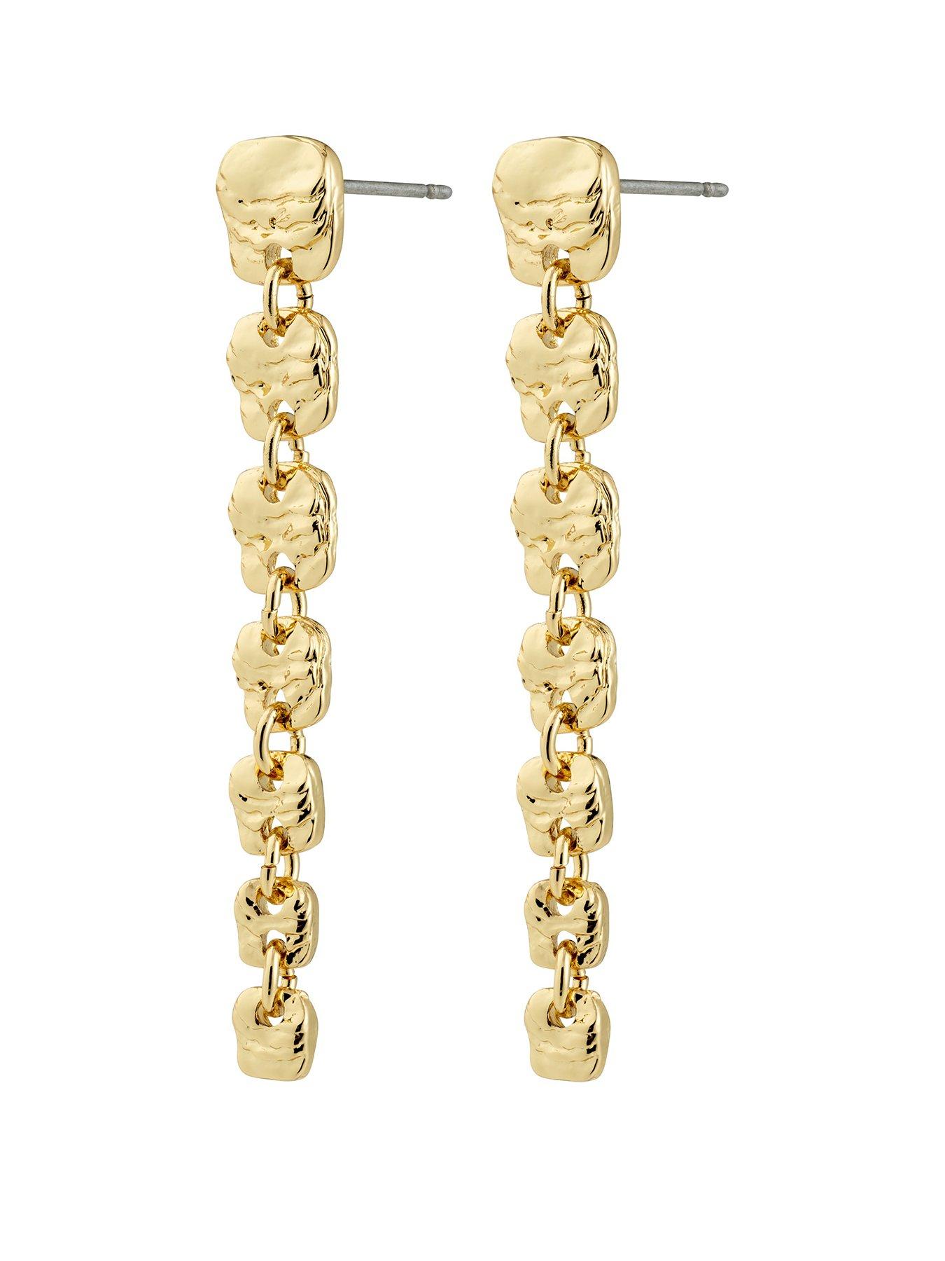 Pilgrim SENSE earrings gold-plated