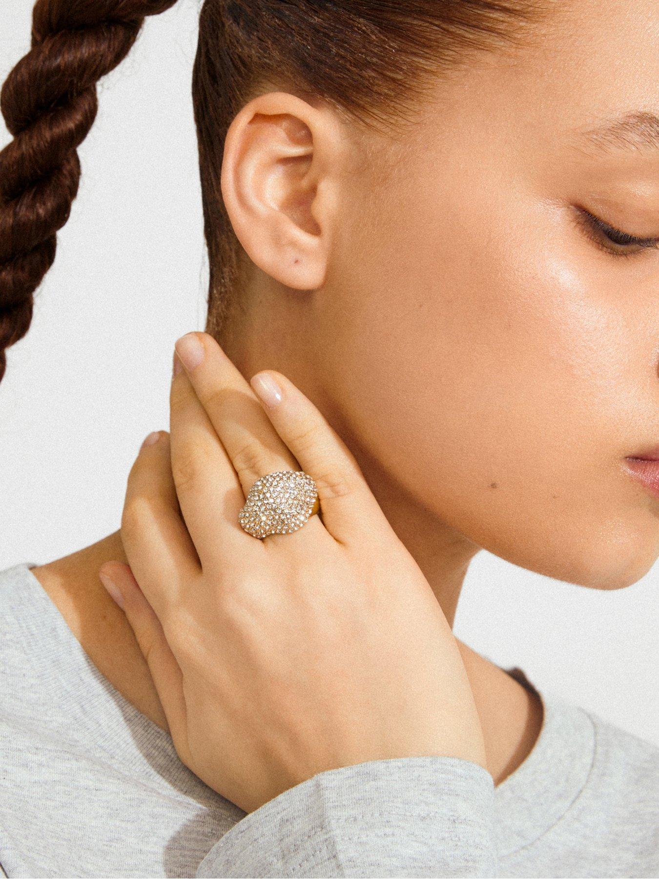  image of pilgrim-lael-ring-gold-plated