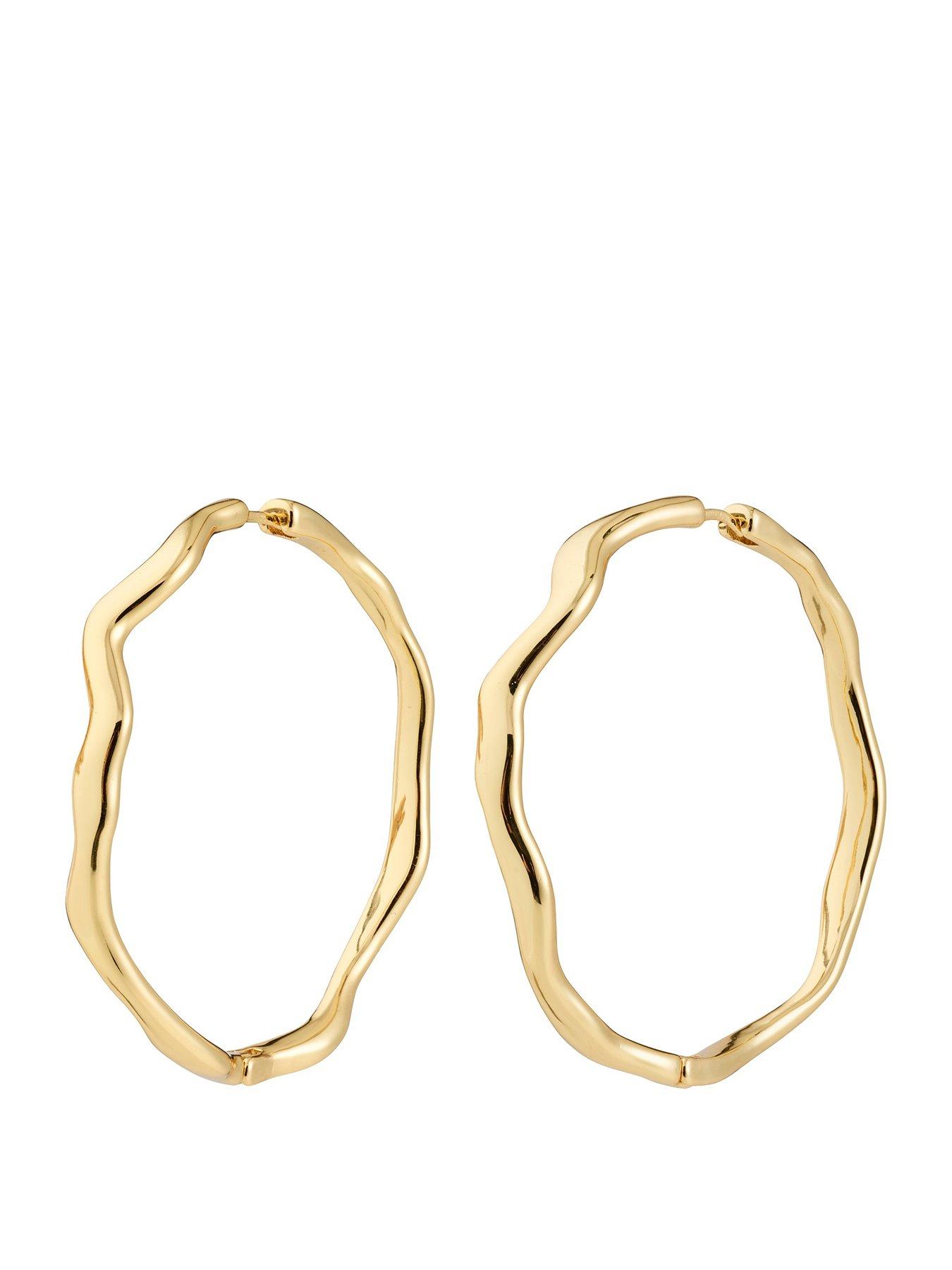 Pilgrim LARKIN earrings gold-plated