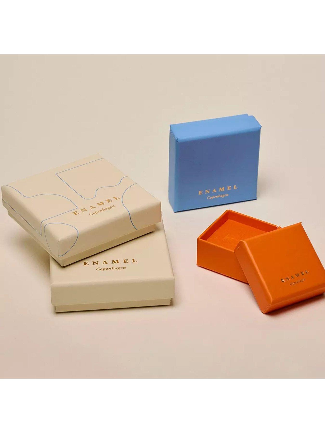 Image 3 of 4 of ENAMEL Copenhagen Dotta Stud Earrings 18k Gold Plated Sterling Silver