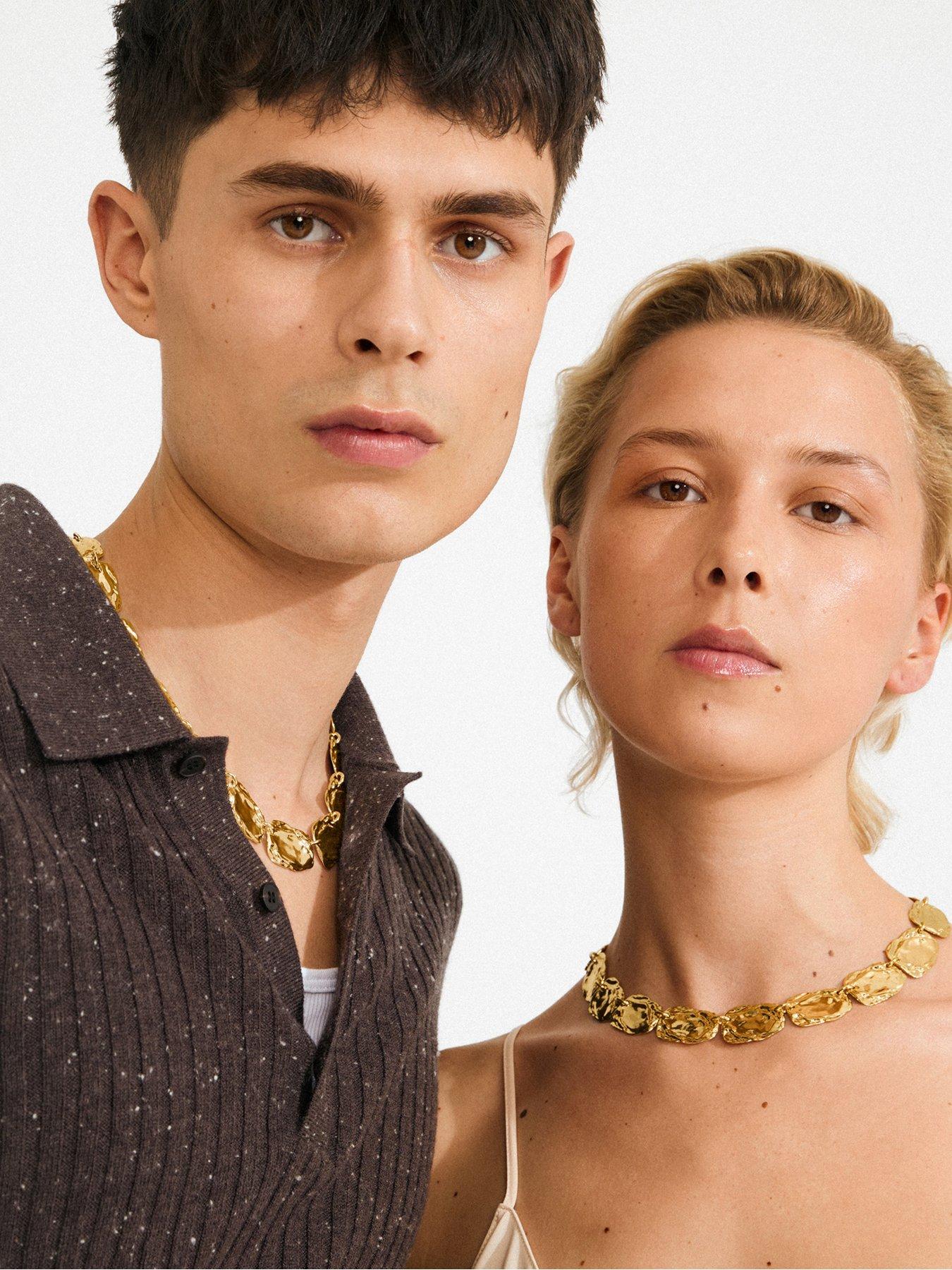 Image 3 of 3 of Pilgrim SHIFT necklace gold-plated