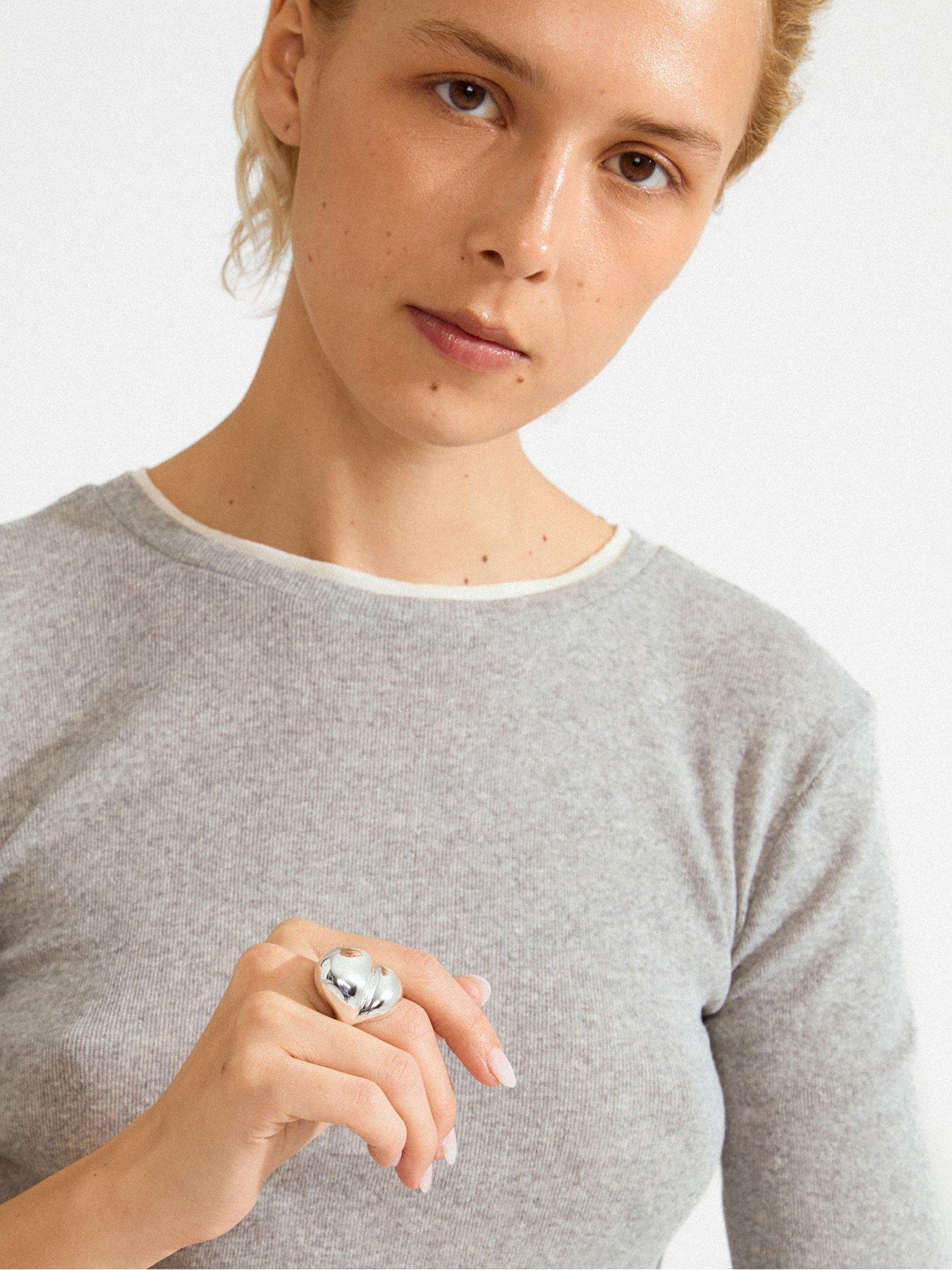  image of pilgrim-maddix-ring-silver-plated