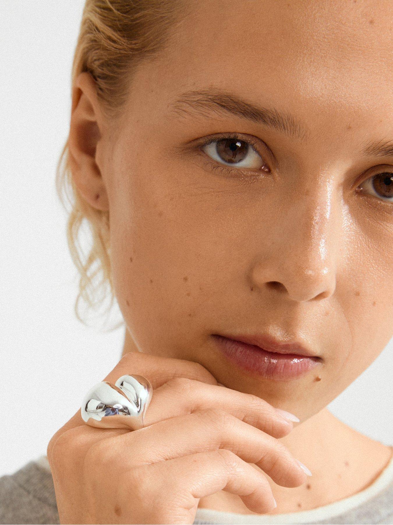  image of pilgrim-maddix-ring-silver-plated