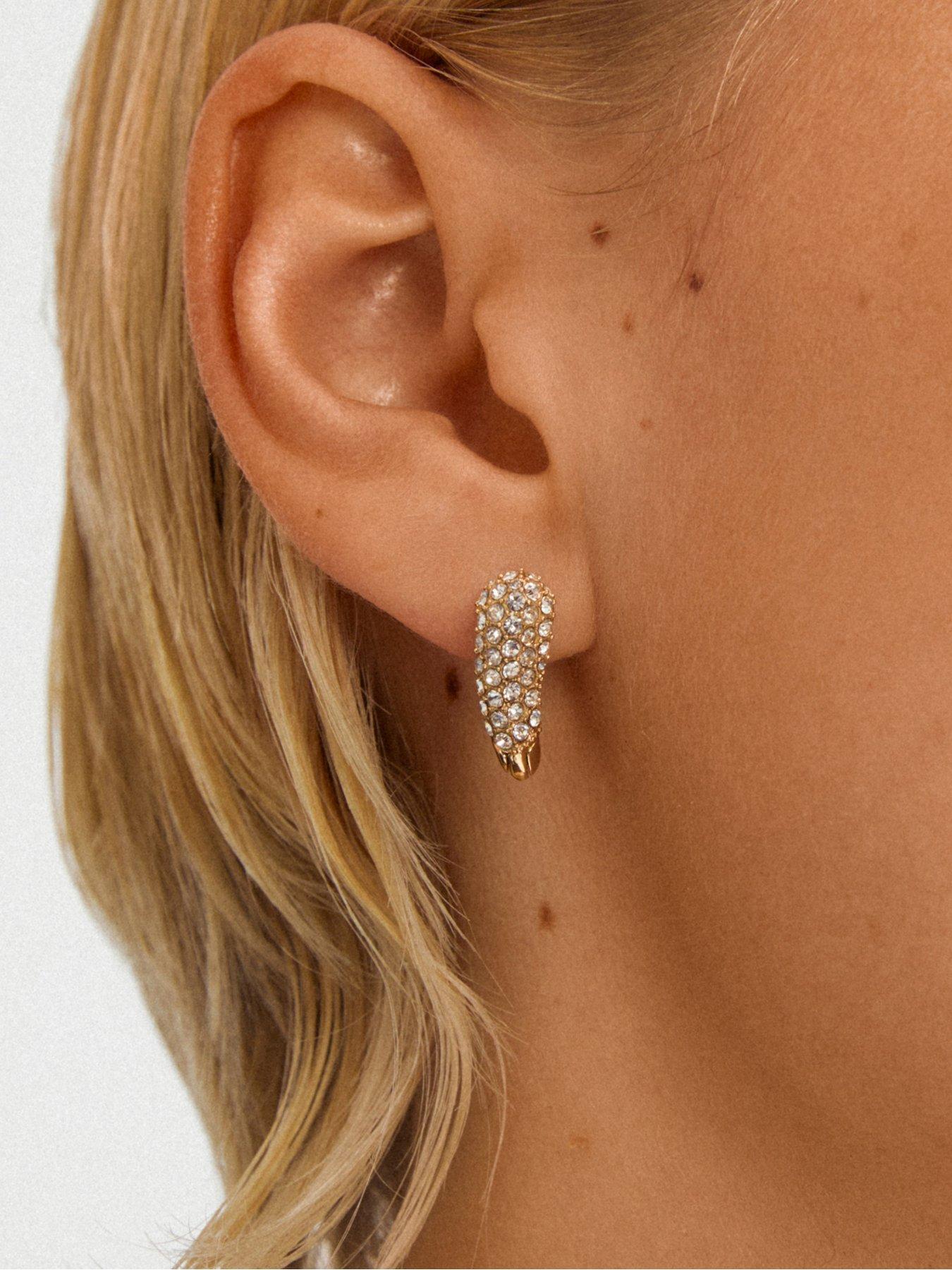 Image 3 of 3 of Pilgrim SOUL earrings gold-plated