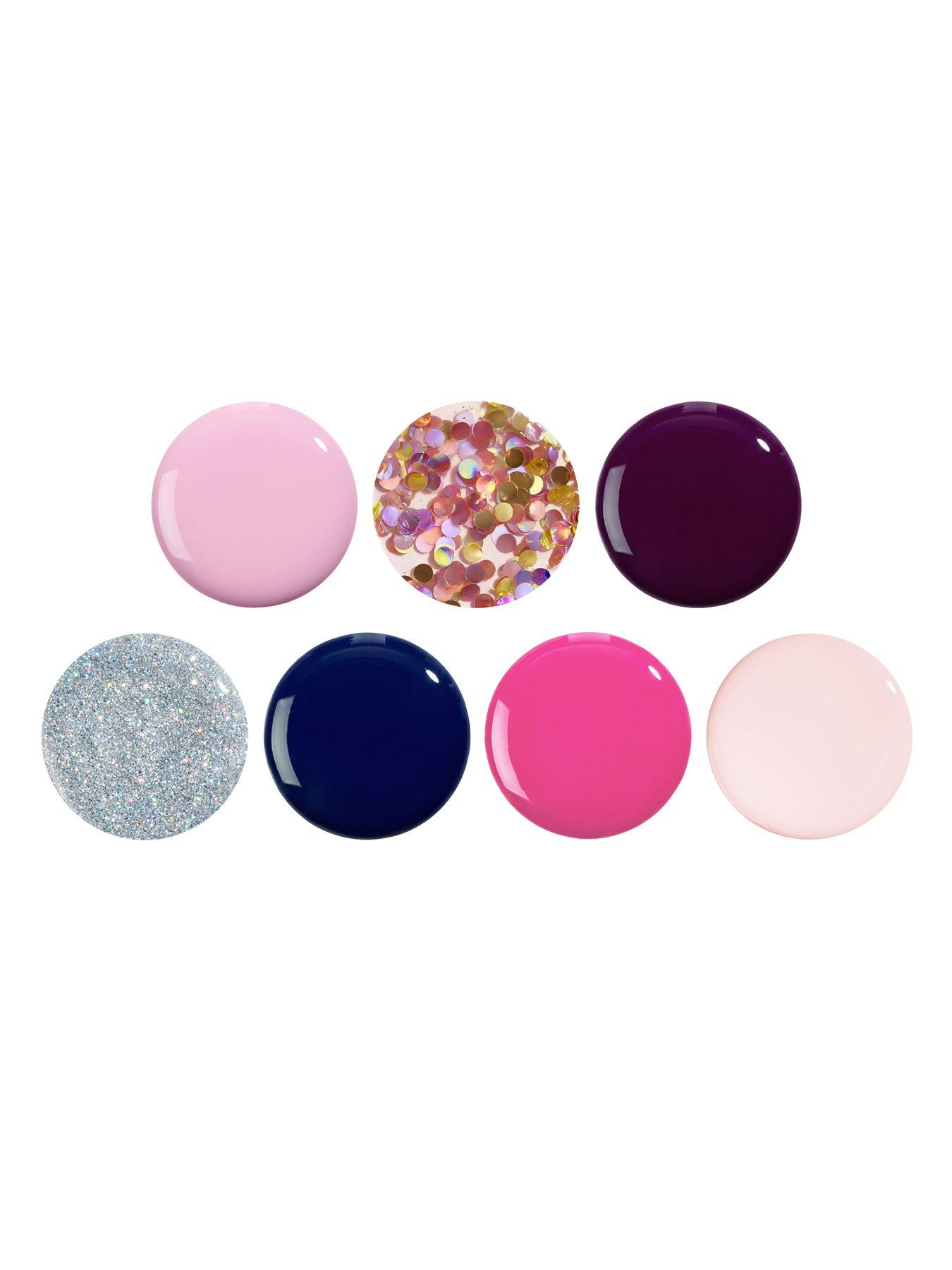  image of nails-inc-lets-go-disco-7pc-collection-worth-pound105