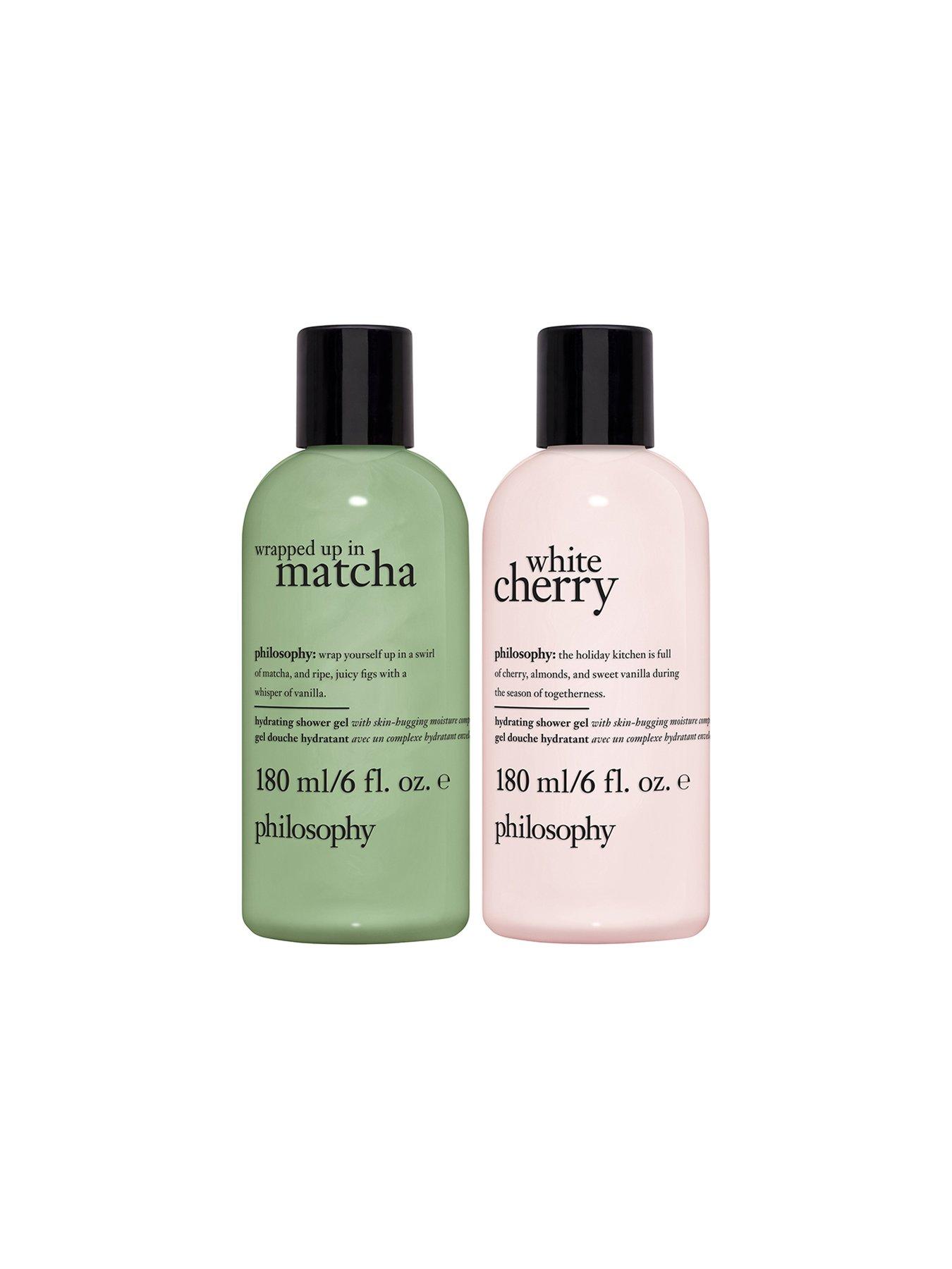 Image 2 of 3 of Philosophy Magical Shower Gel Duo (White Cherry + Wrapped up in Matcha)