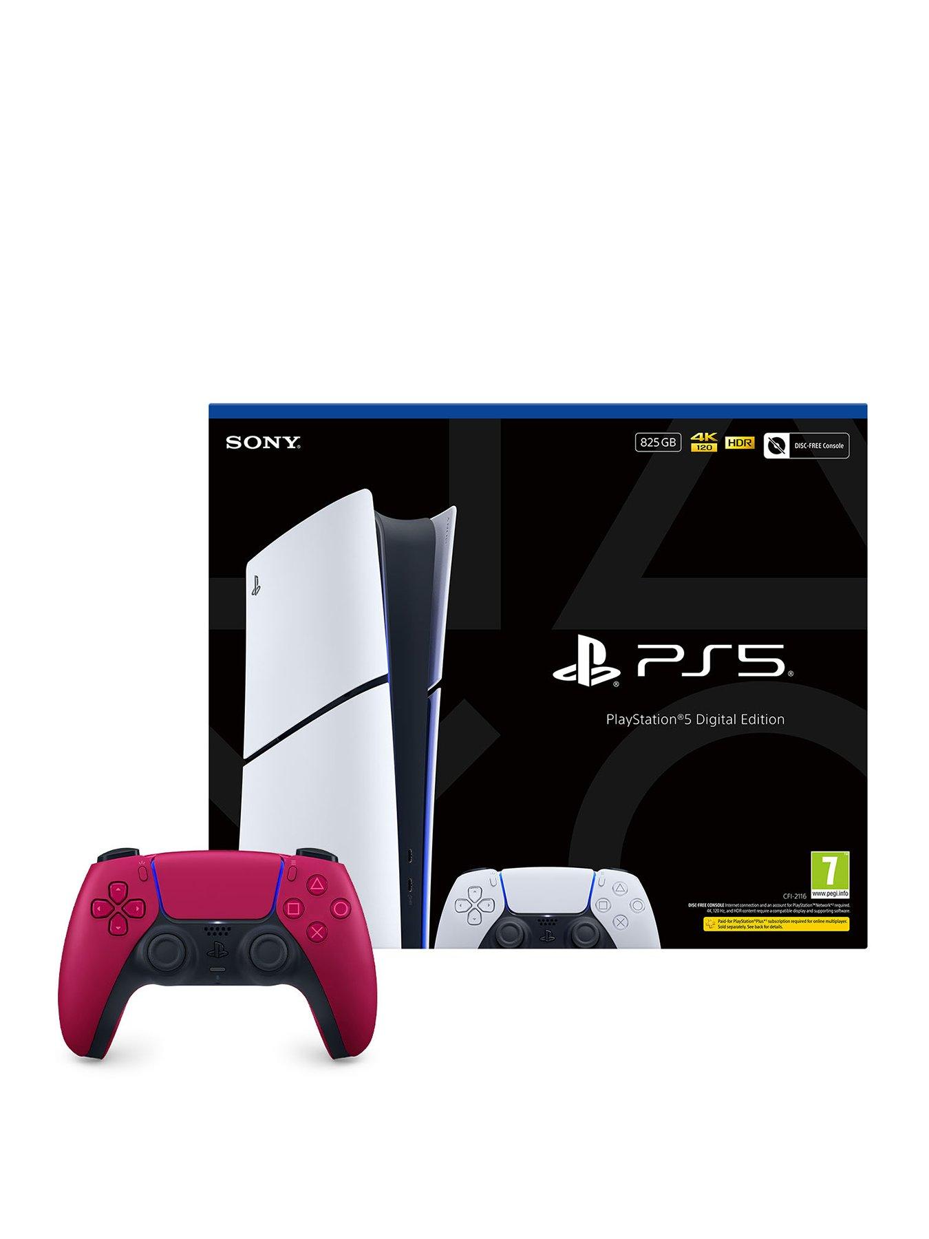 PlayStation 5 Digital Edition 825GB Console  &  Additional DualSense Wireless Controller