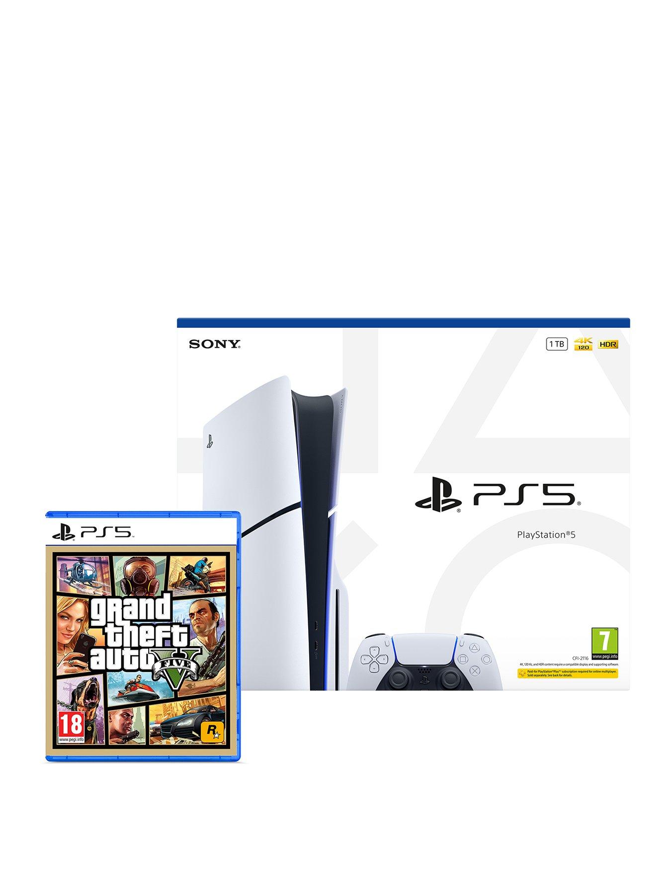PlayStation 5 Disc Console – 1TB  &  Grand Theft Auto V