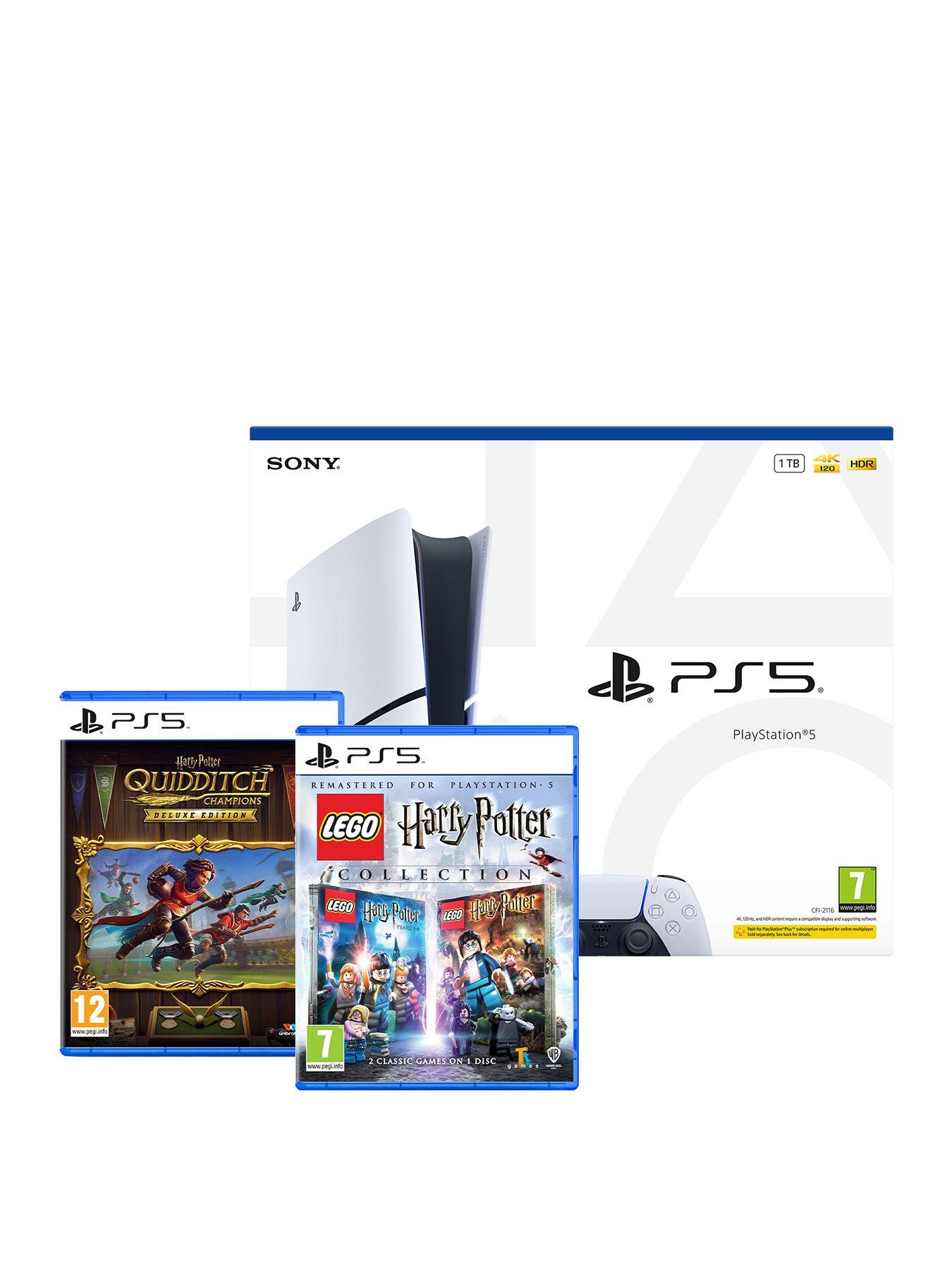 PlayStation 5 Disc Console – 1TB with LEGO Harry Potter Collection, Harry Potter: Quidditch Champions - Deluxe Edition